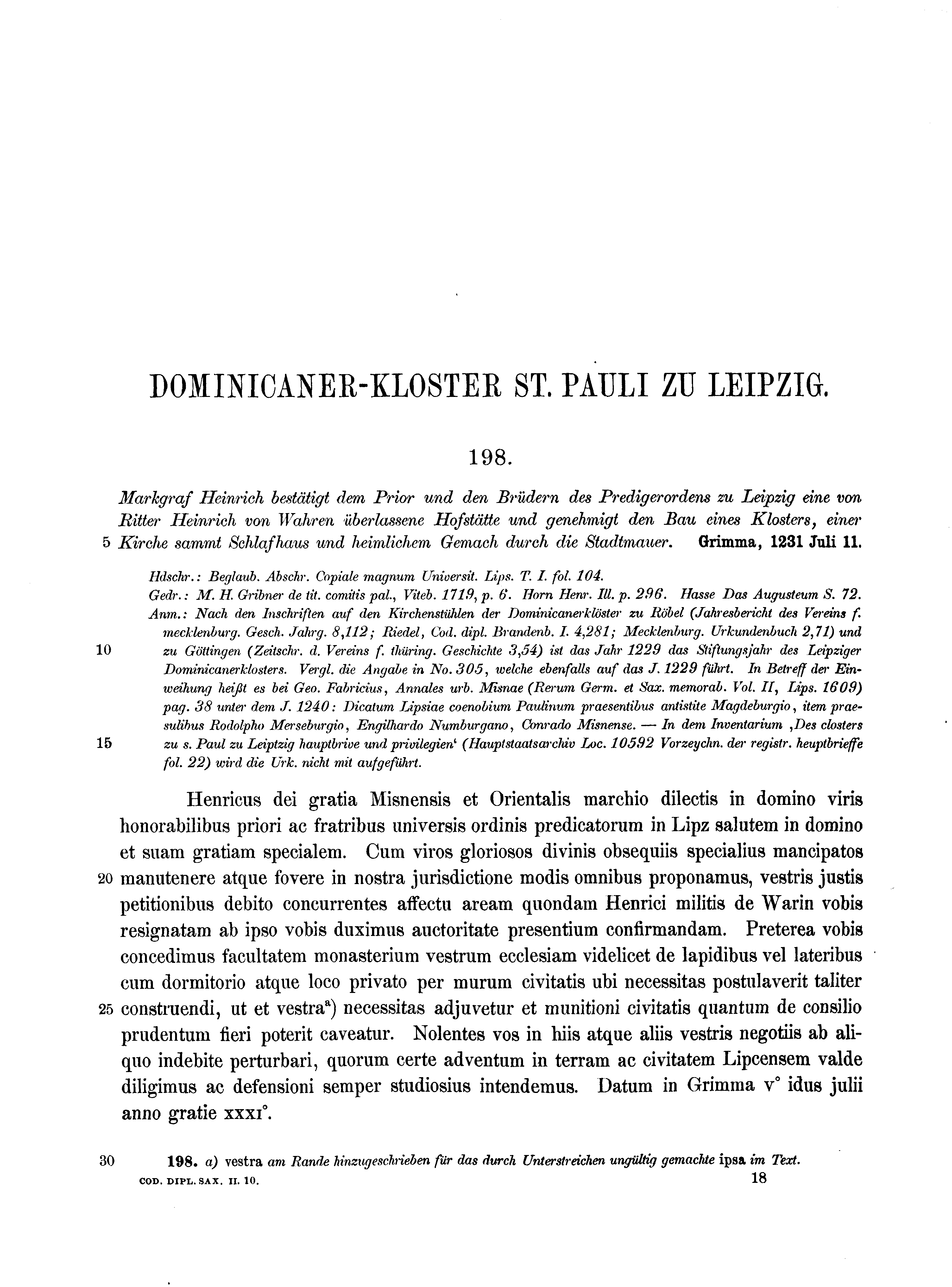 Historische Urkunde Seite 137 aus Band cds2_10