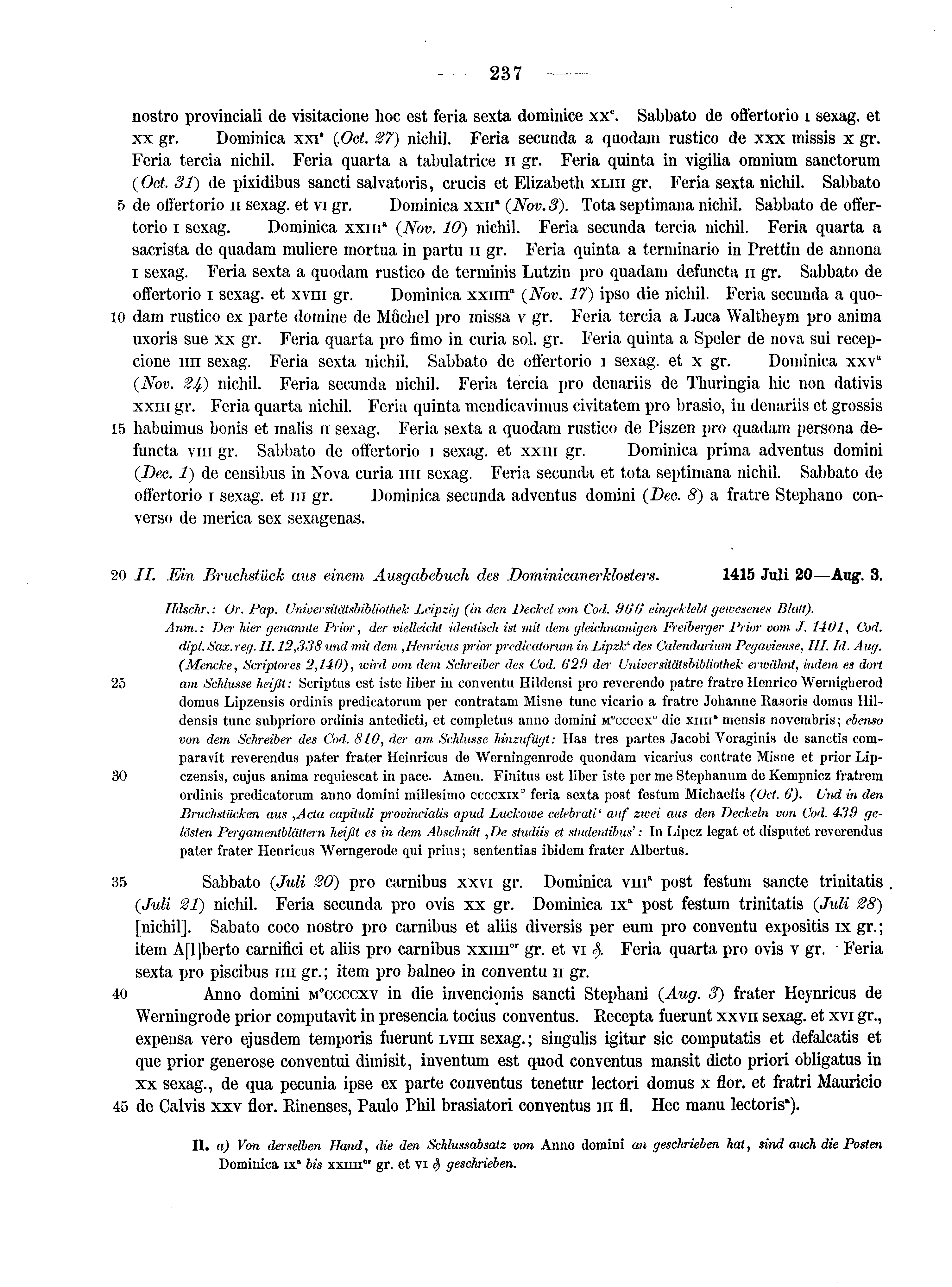 Historische Urkunde Seite 237 aus Band cds2_10