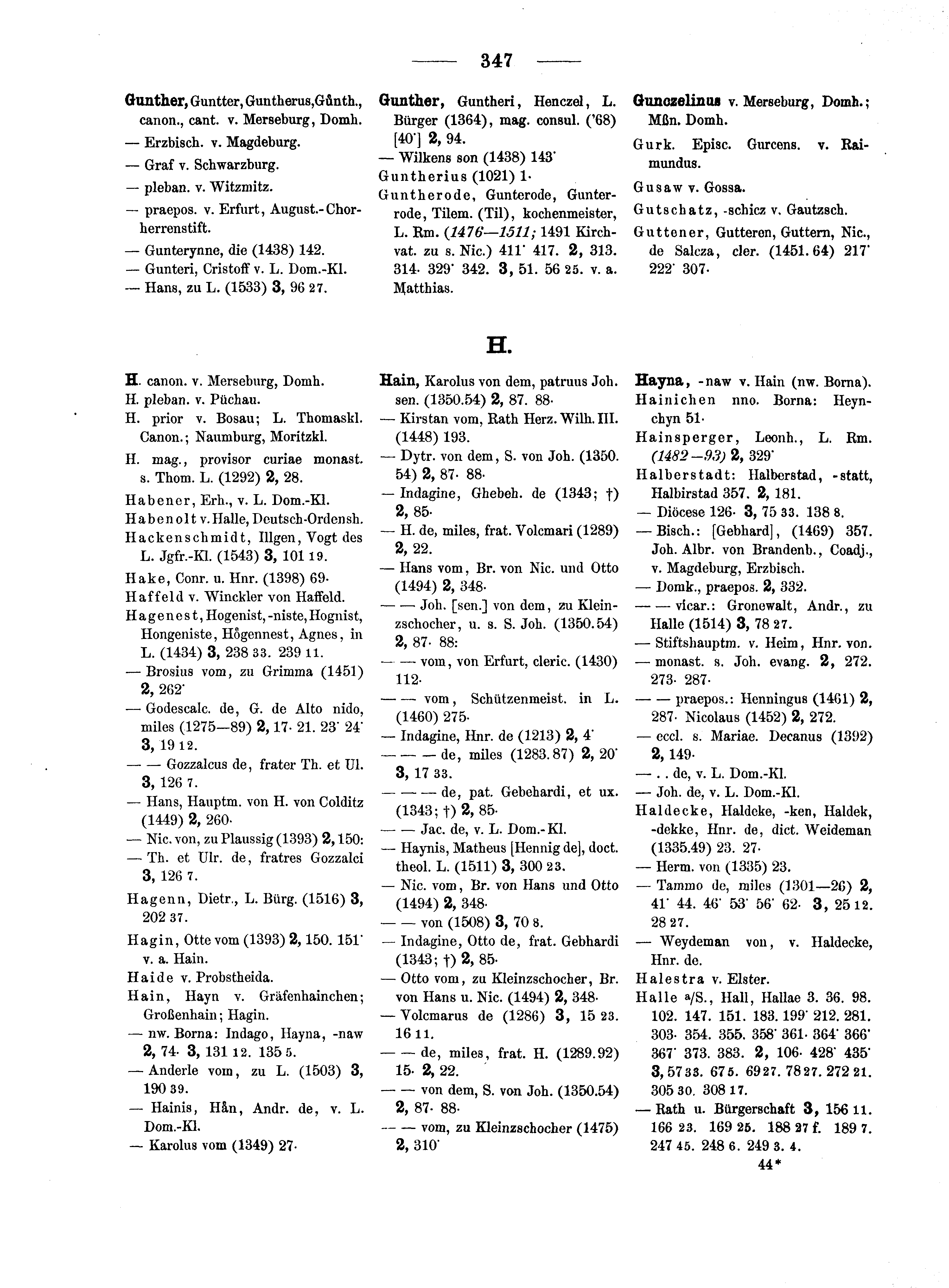 Historische Urkunde Seite 347 aus Band cds2_10