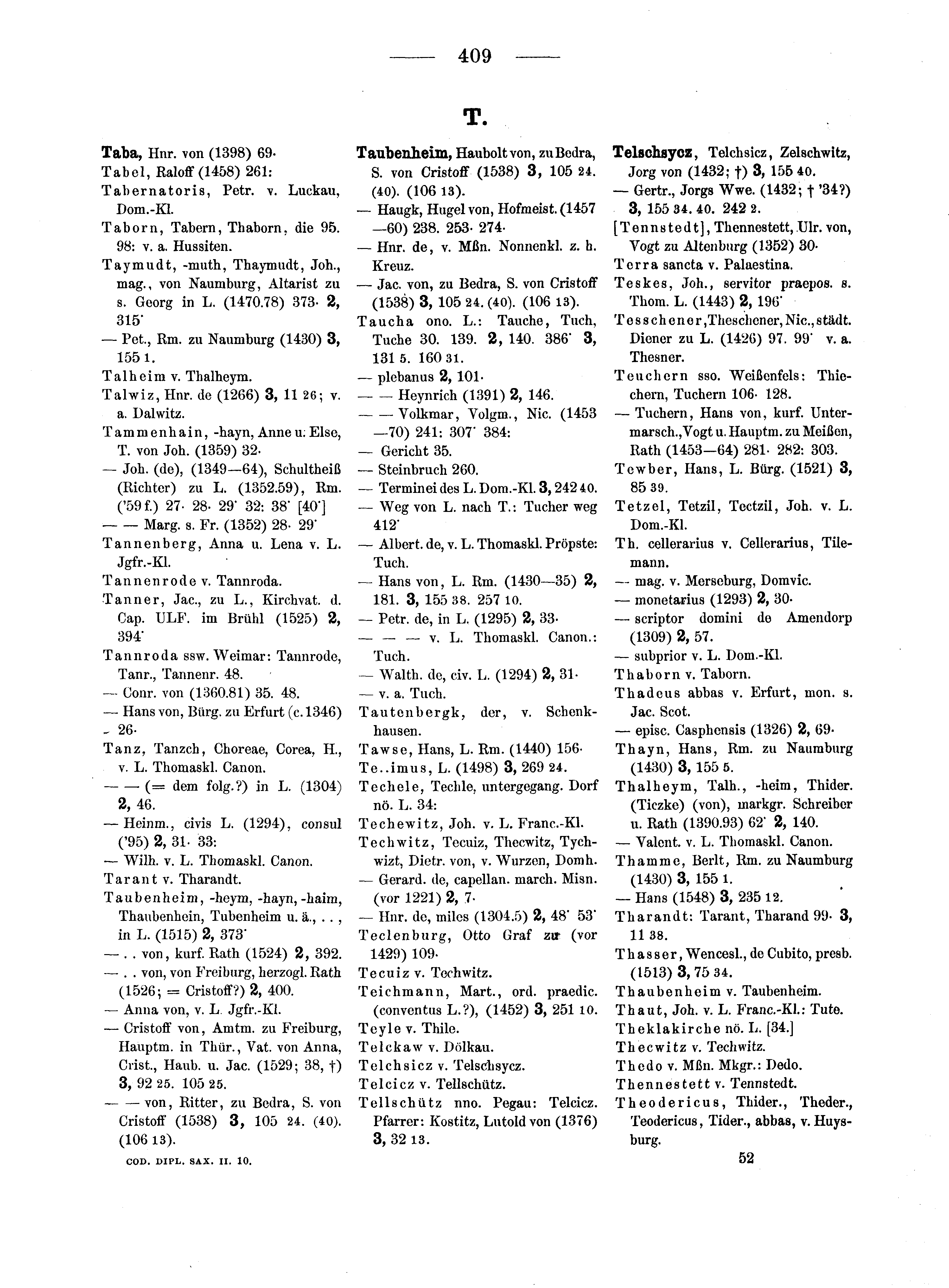 Historische Urkunde Seite 409 aus Band cds2_10