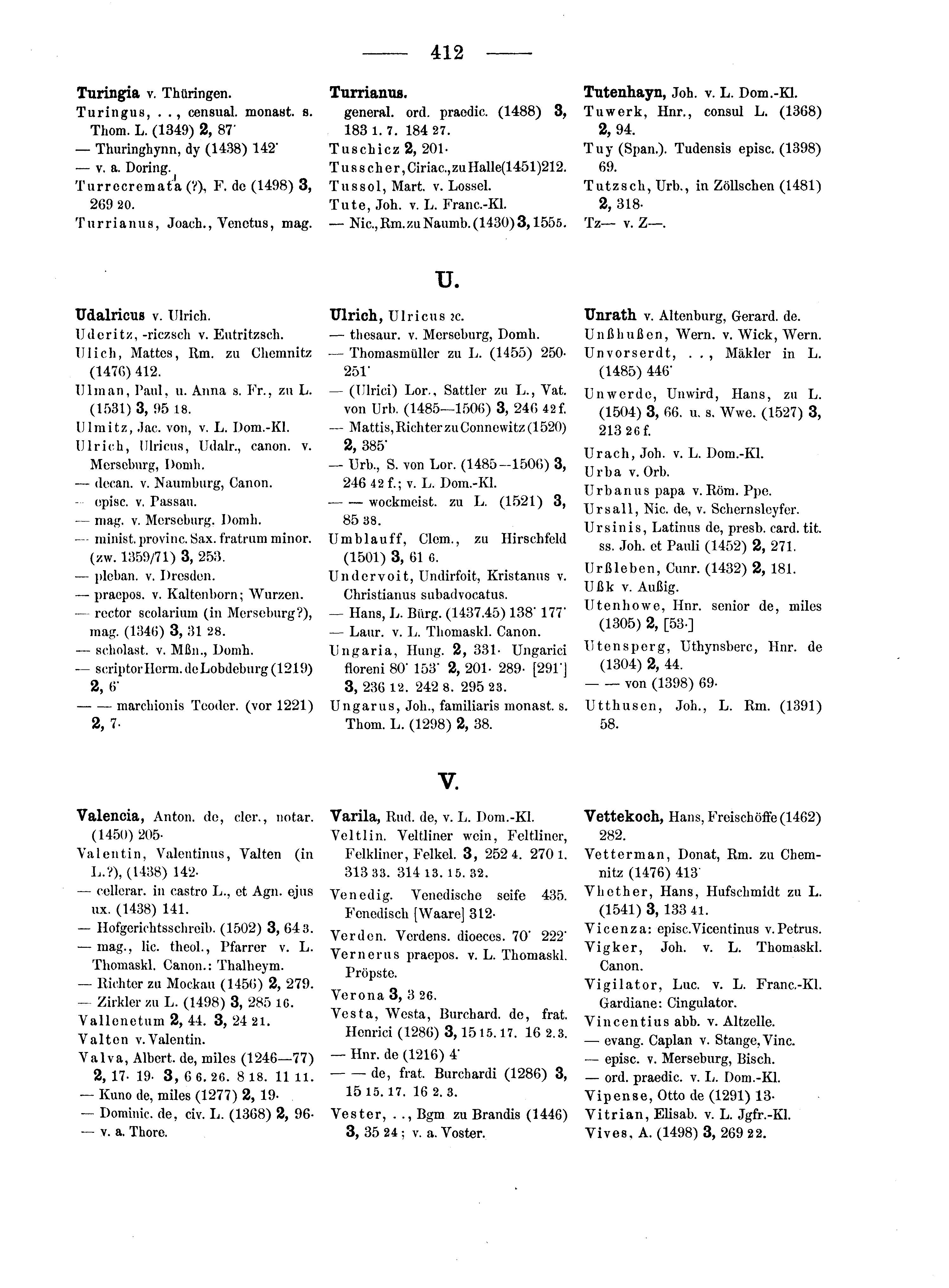 Historische Urkunde Seite 412 aus Band cds2_10
