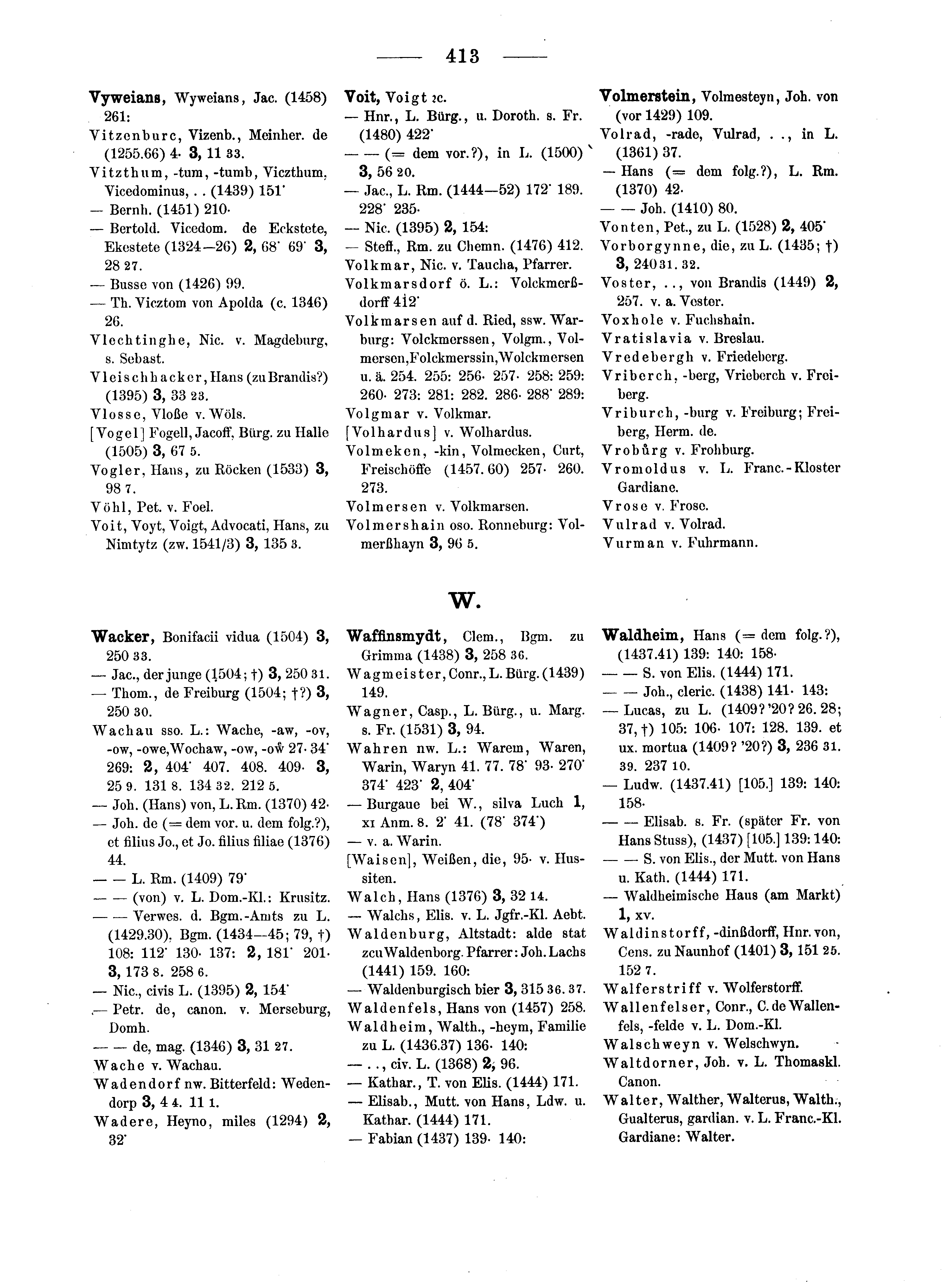 Historische Urkunde Seite 413 aus Band cds2_10