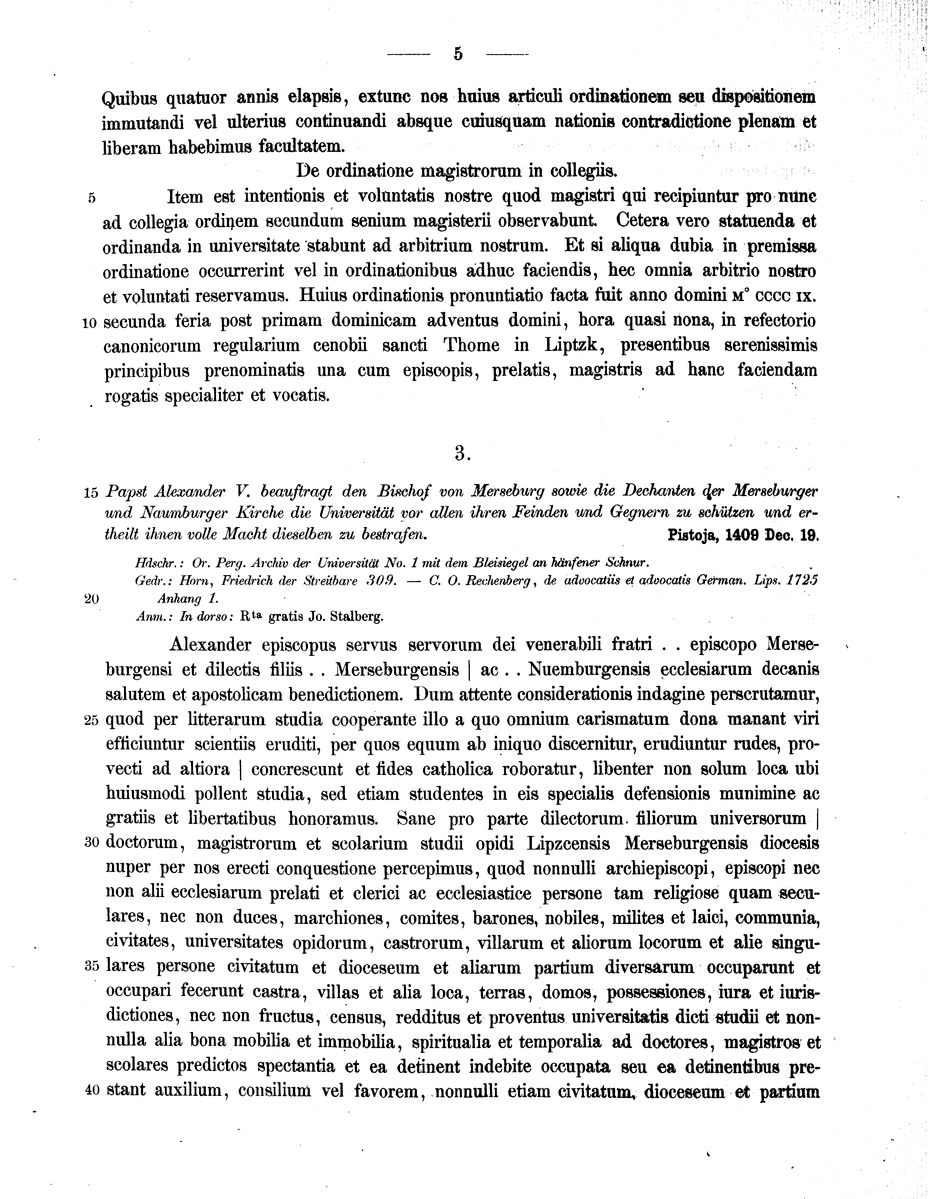 Historische Urkunde Seite 5 aus Band cds2_11