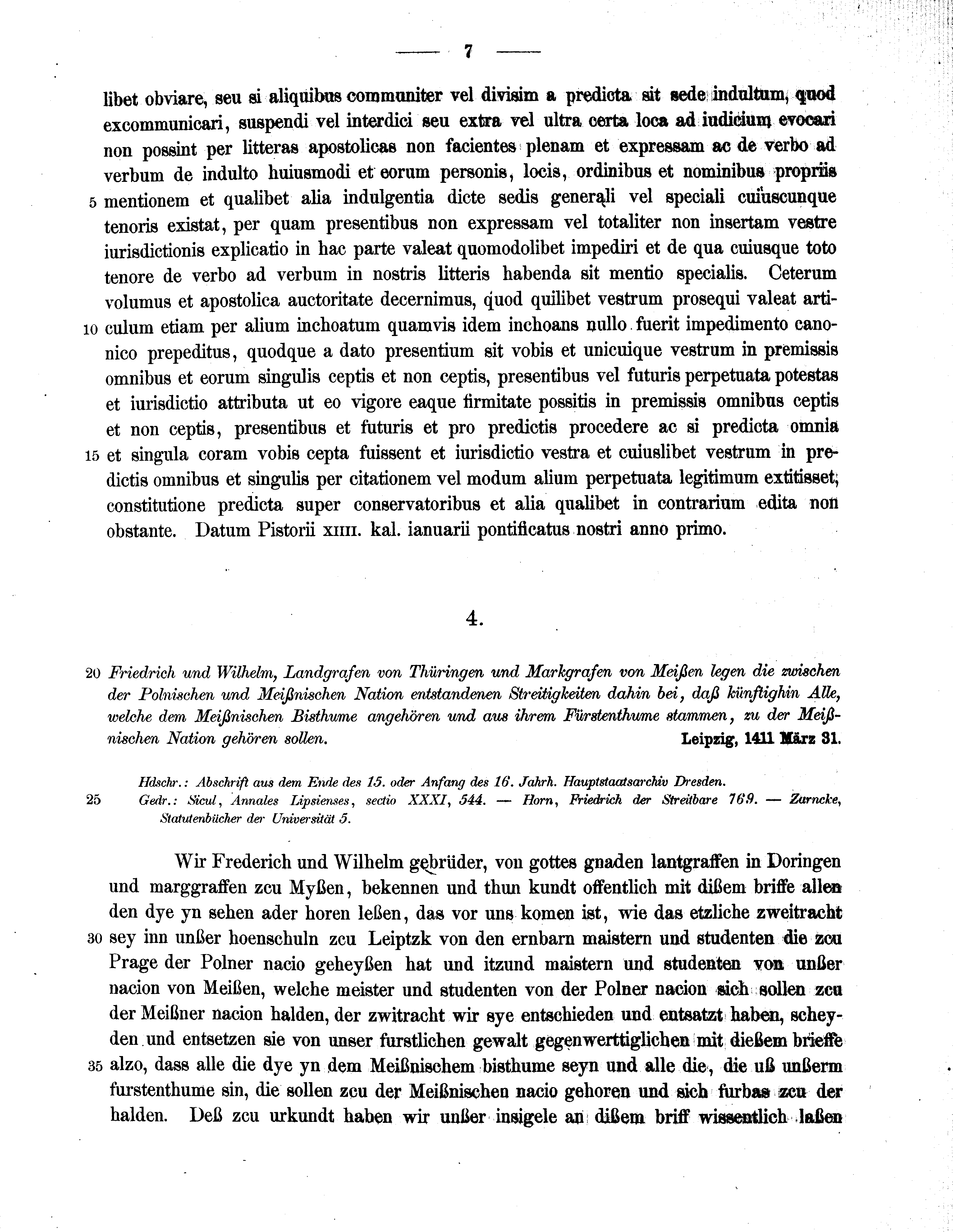 Historische Urkunde Seite 7 aus Band cds2_11