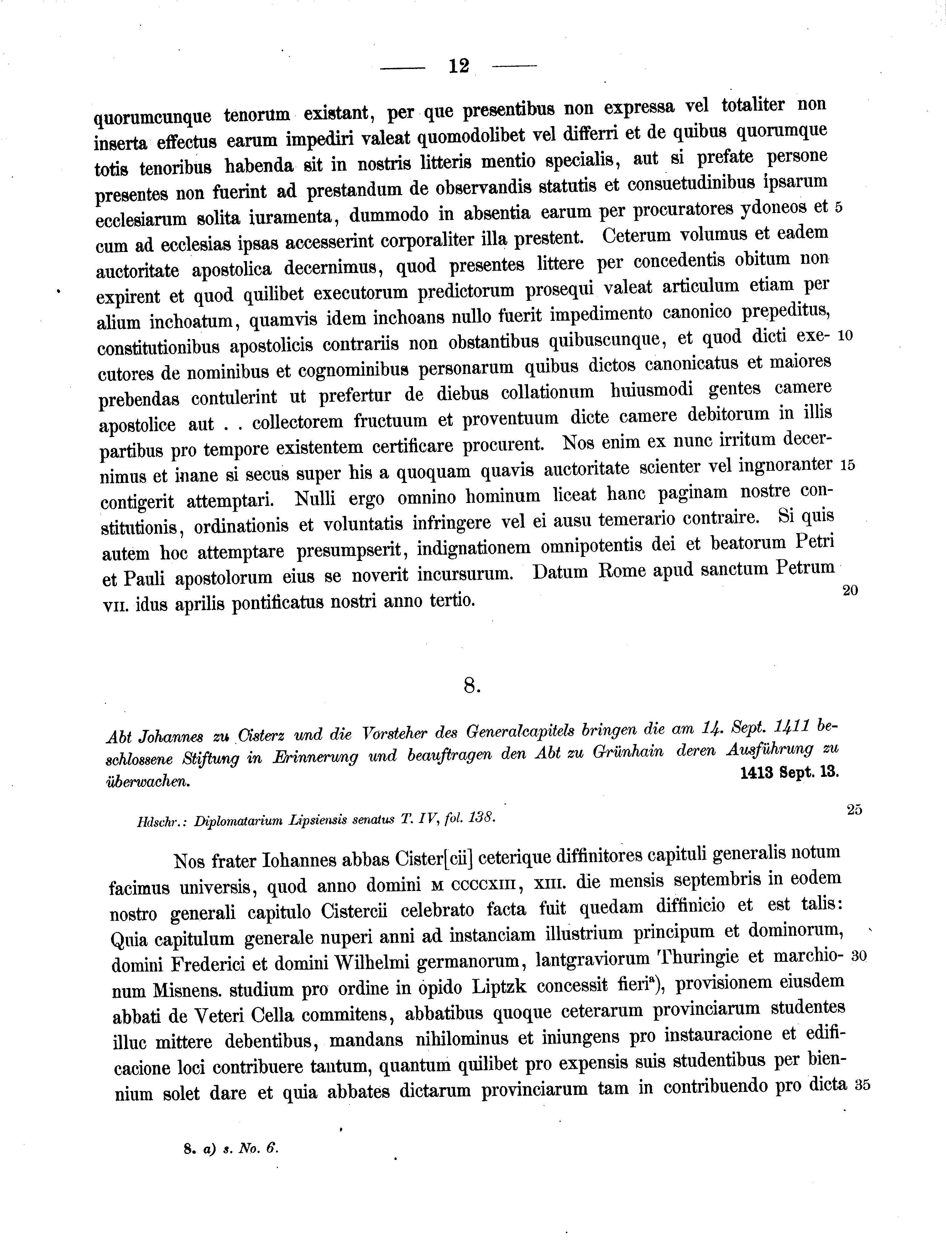 Historische Urkunde Seite 12 aus Band cds2_11