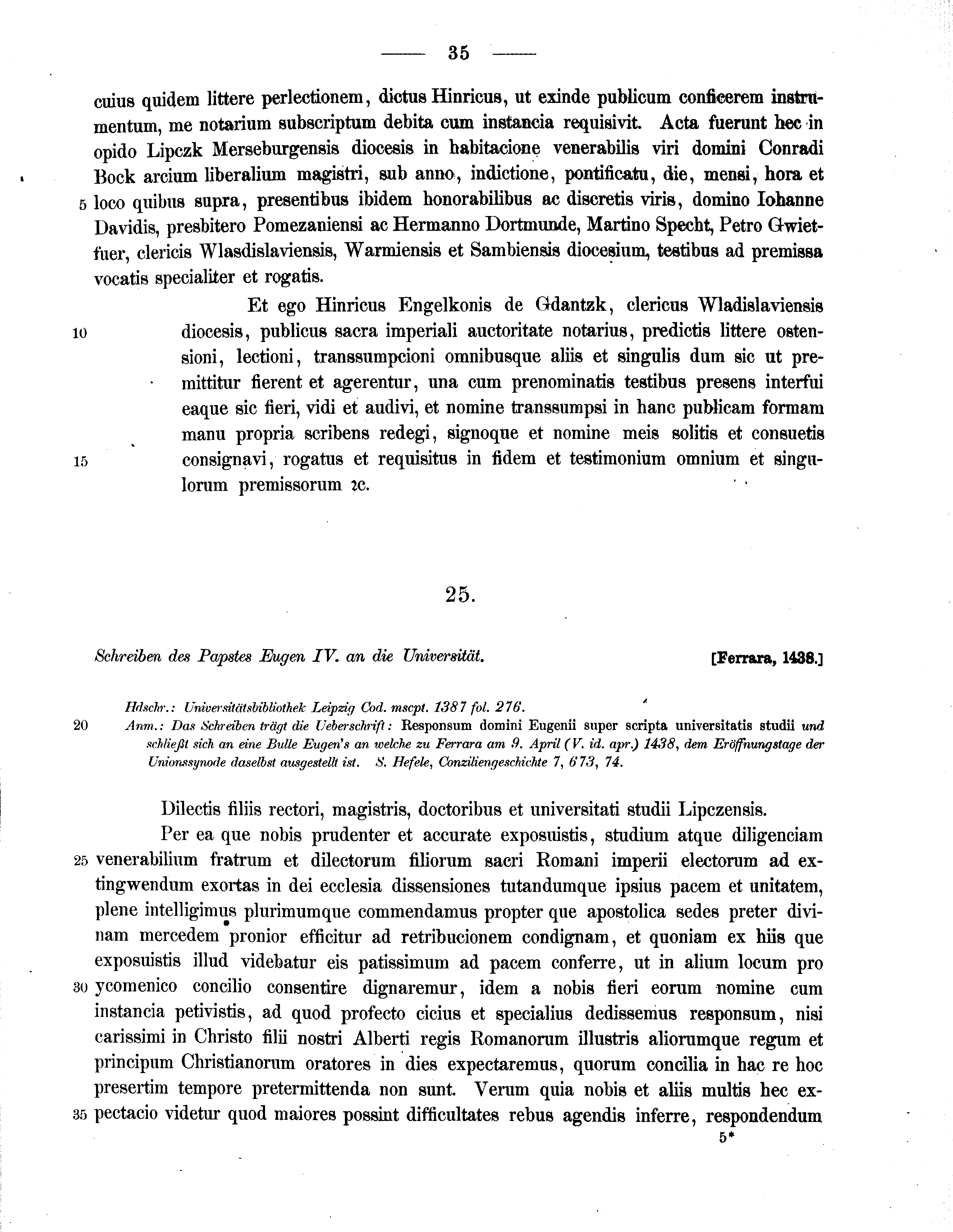 Historische Urkunde Seite 35 aus Band cds2_11