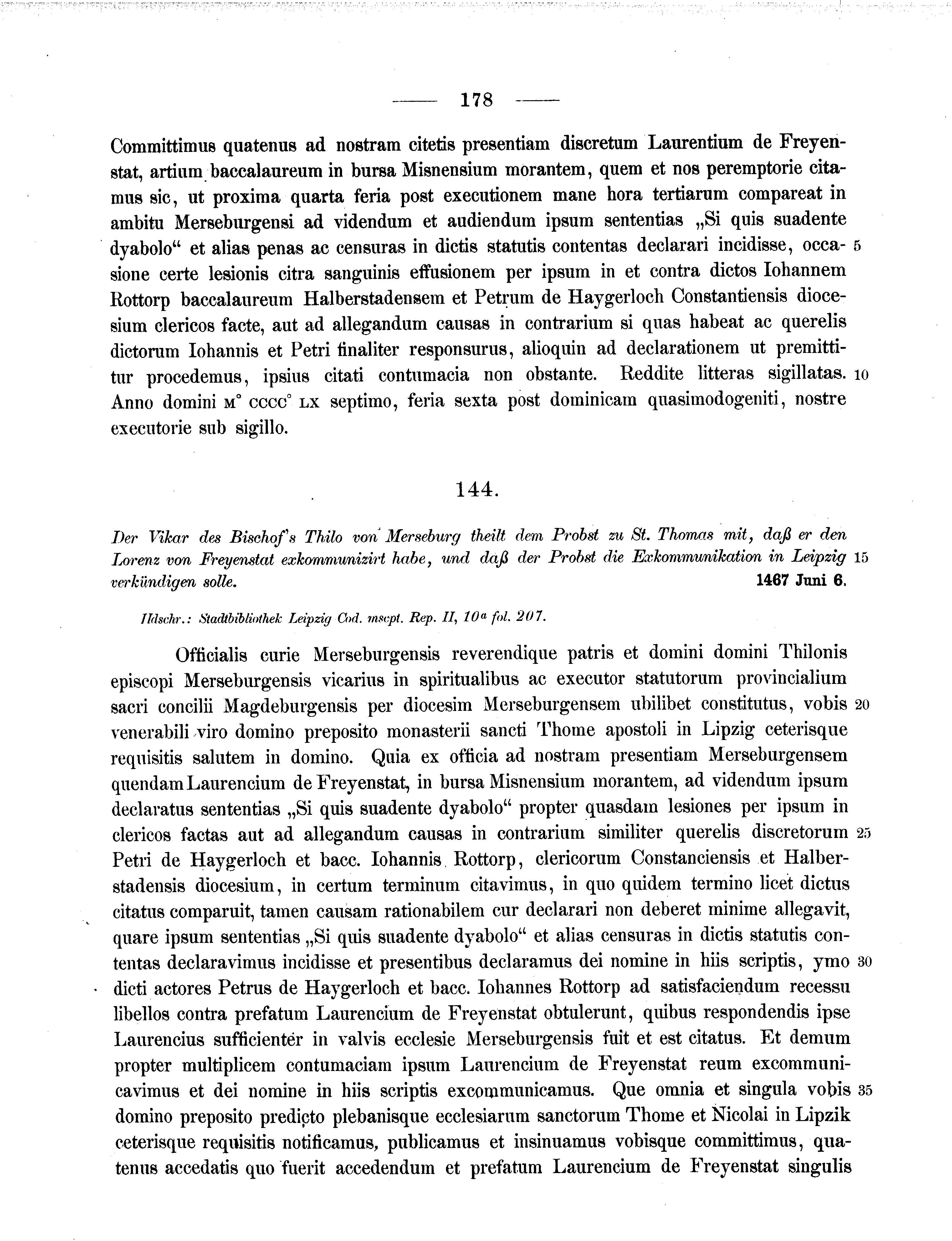 Historische Urkunde Seite 178 aus Band cds2_11