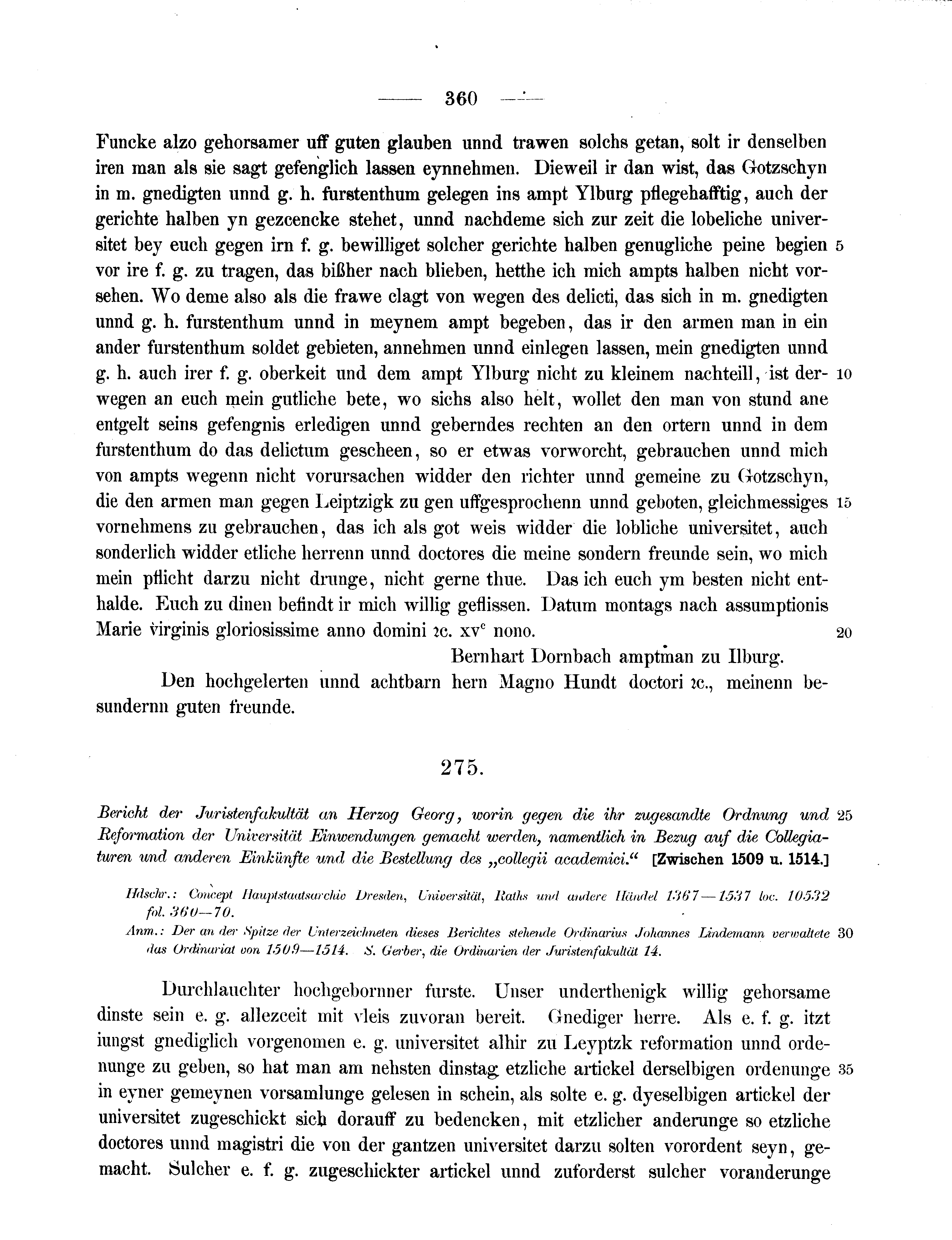 Historische Urkunde Seite 360 aus Band cds2_11