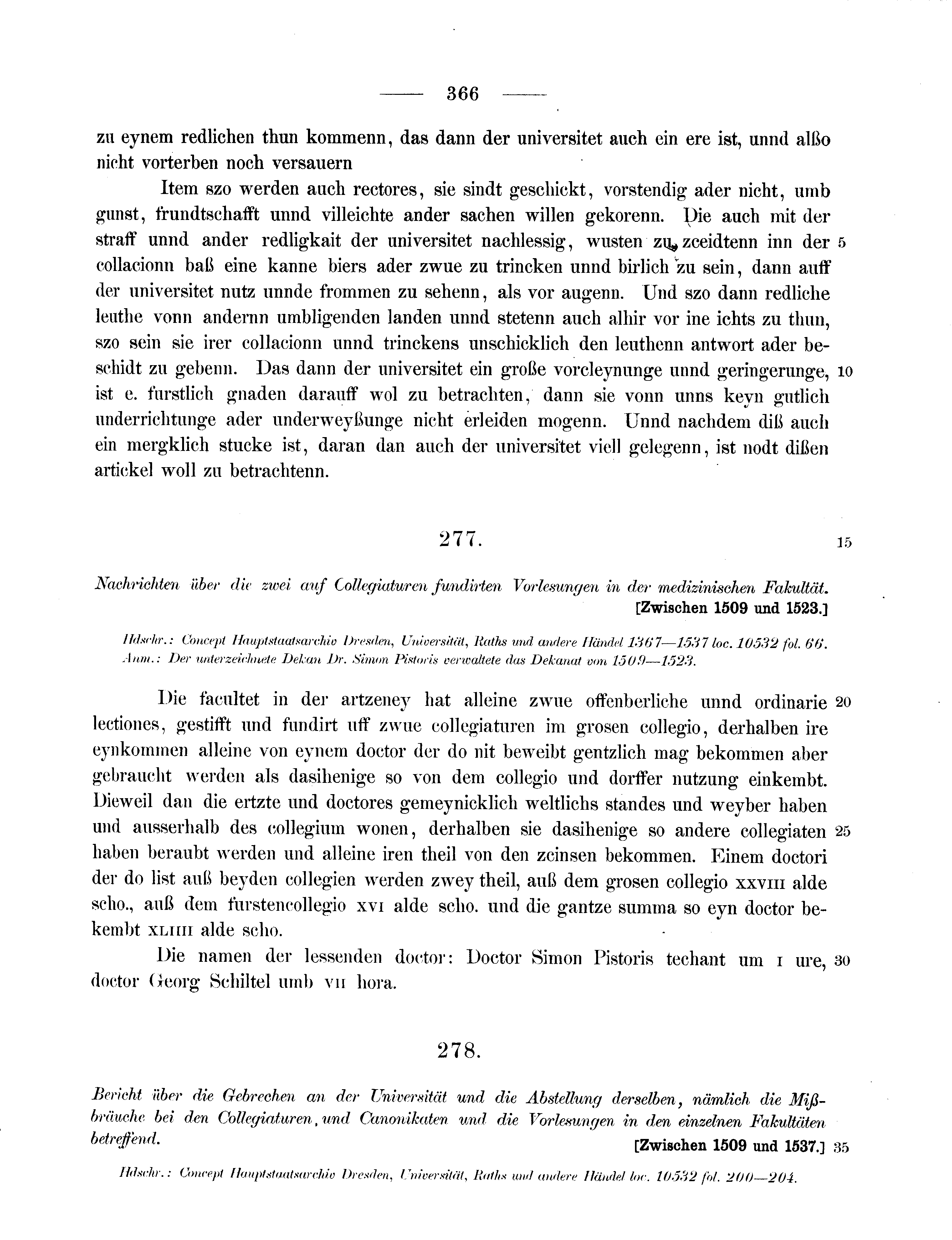 Historische Urkunde Seite 366 aus Band cds2_11