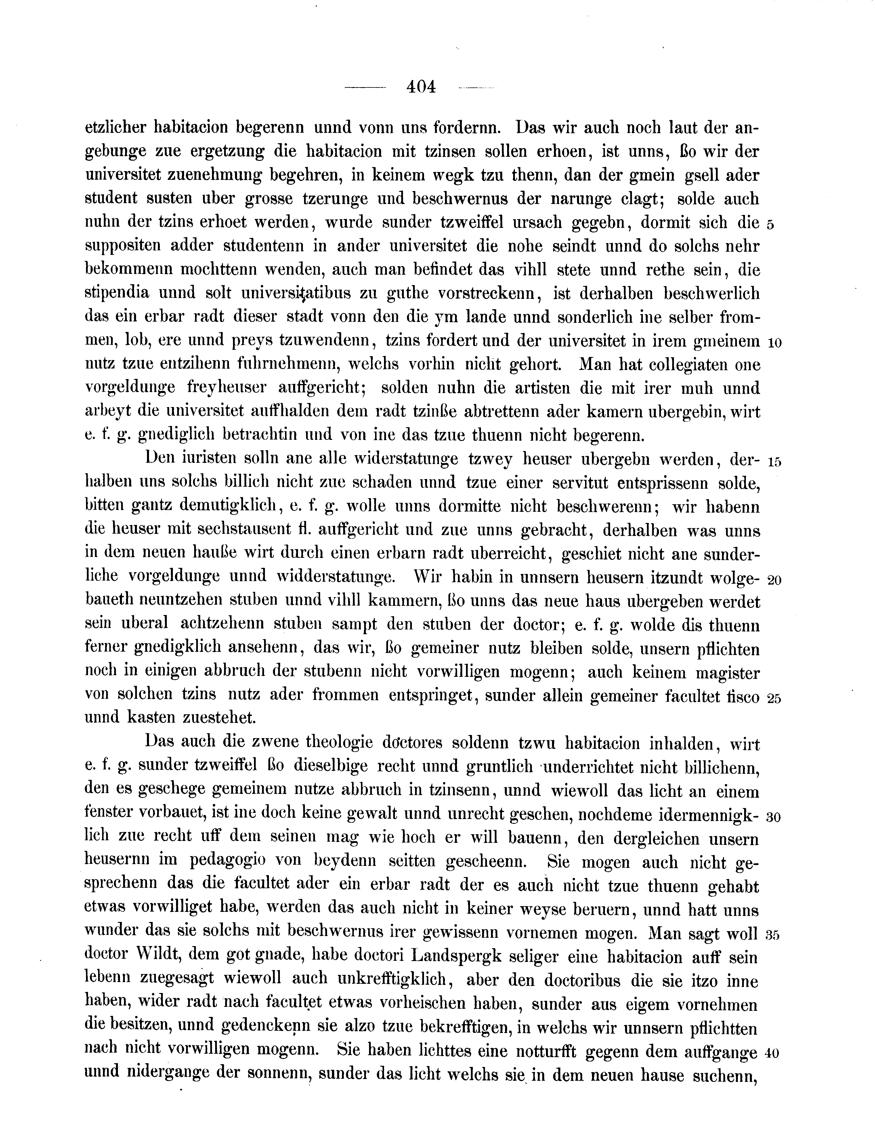 Historische Urkunde Seite 404 aus Band cds2_11