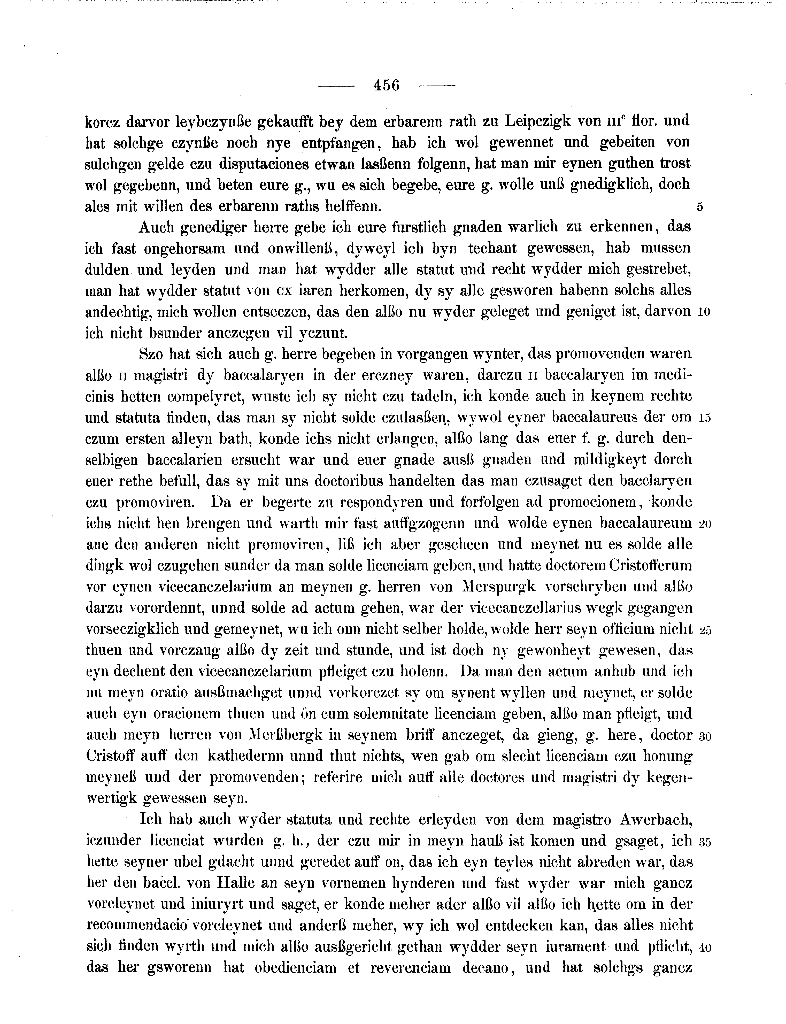 Historische Urkunde Seite 456 aus Band cds2_11