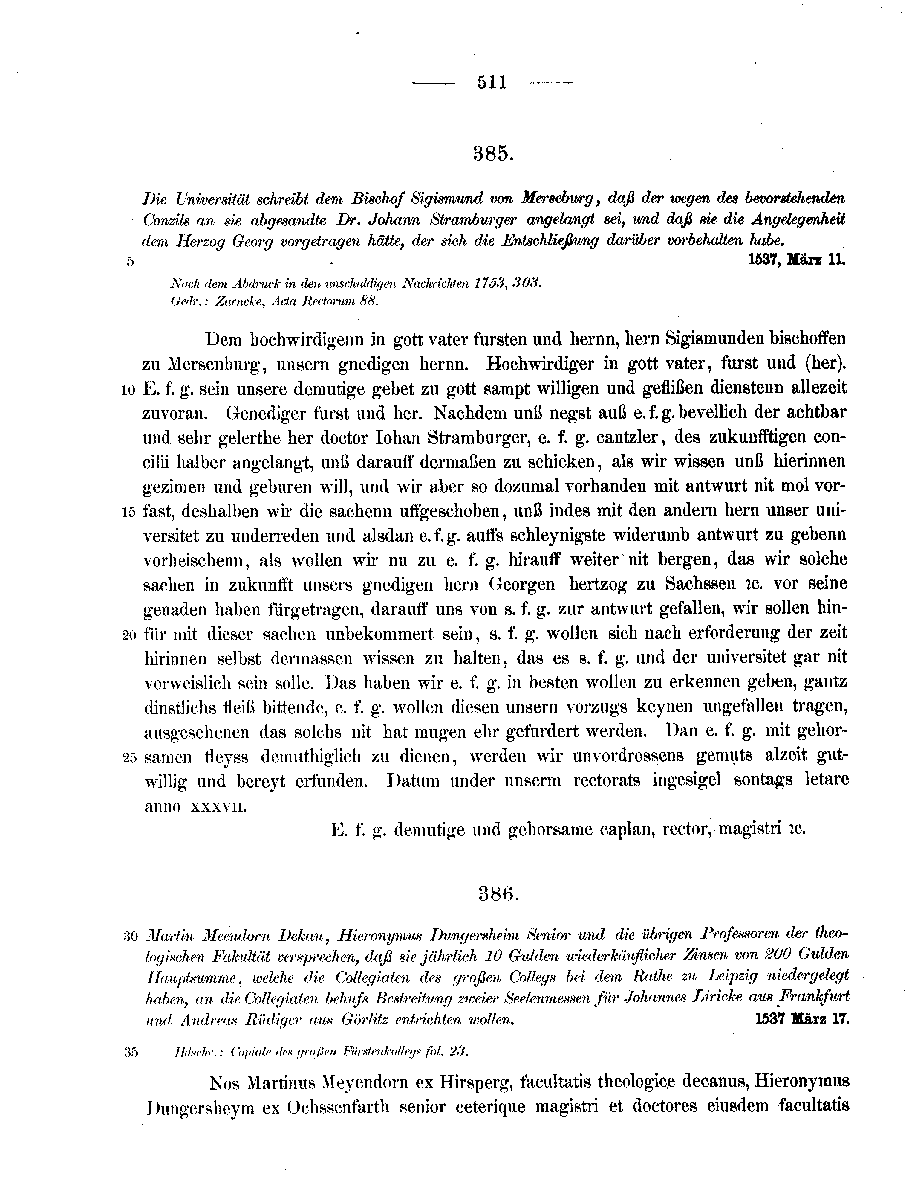 Historische Urkunde Seite 511 aus Band cds2_11