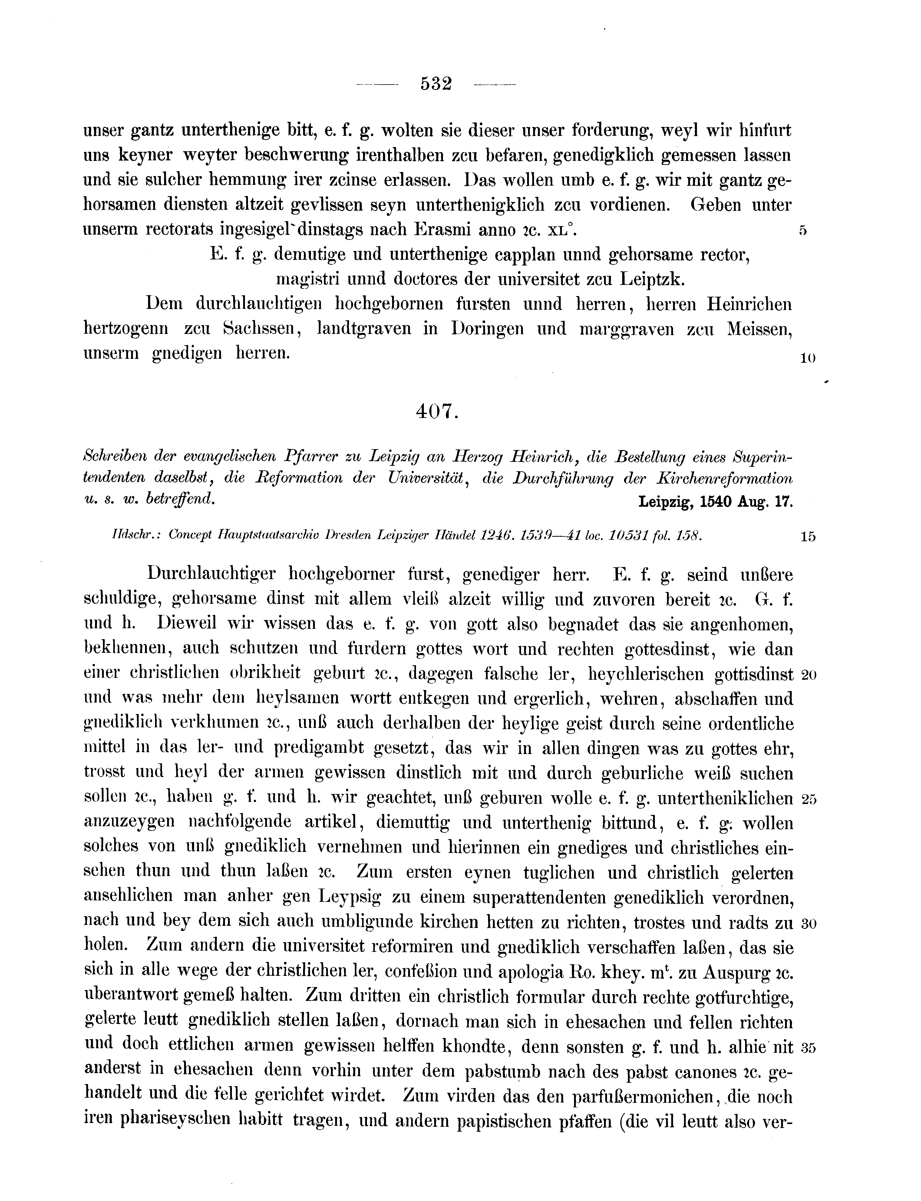 Historische Urkunde Seite 532 aus Band cds2_11