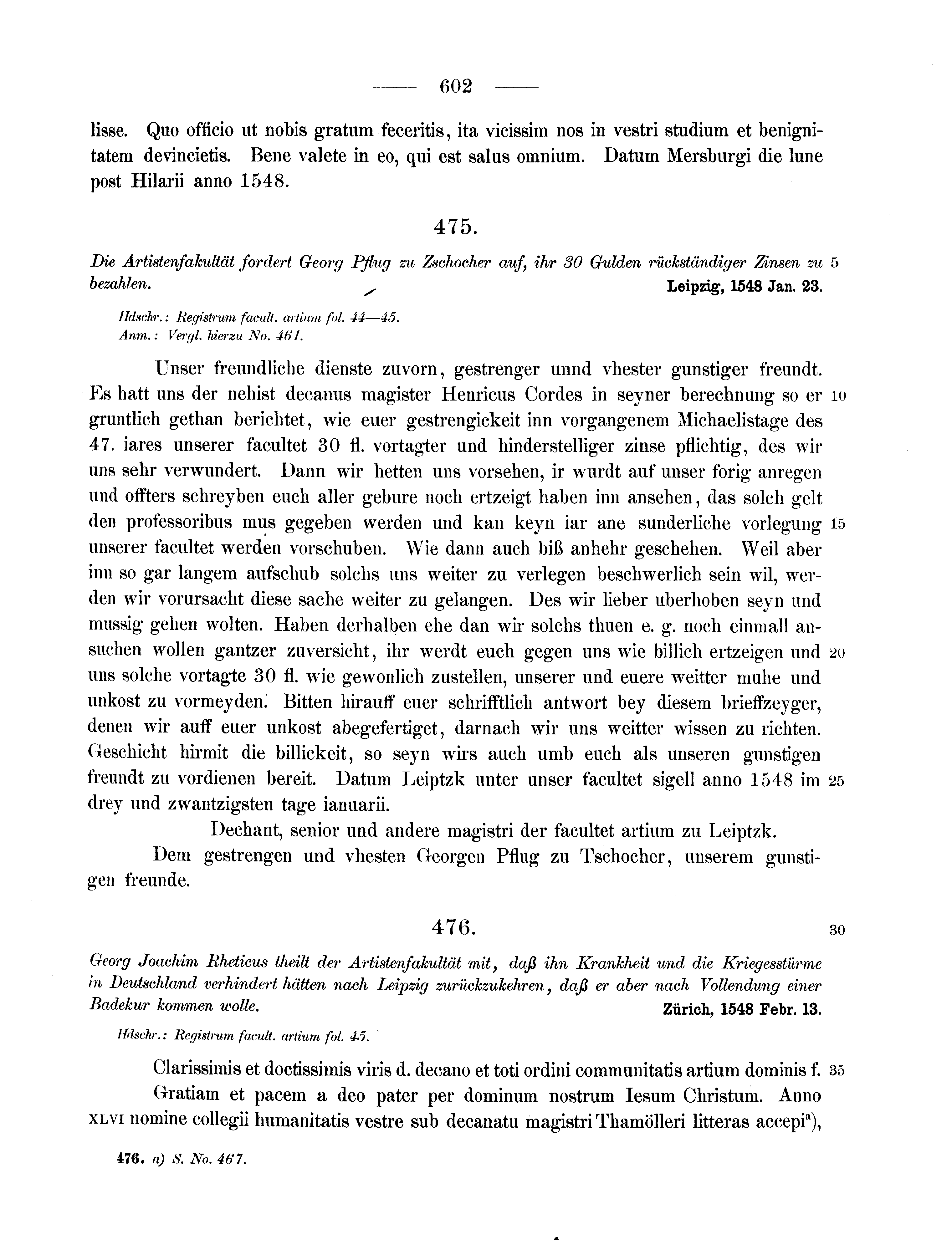 Historische Urkunde Seite 602 aus Band cds2_11