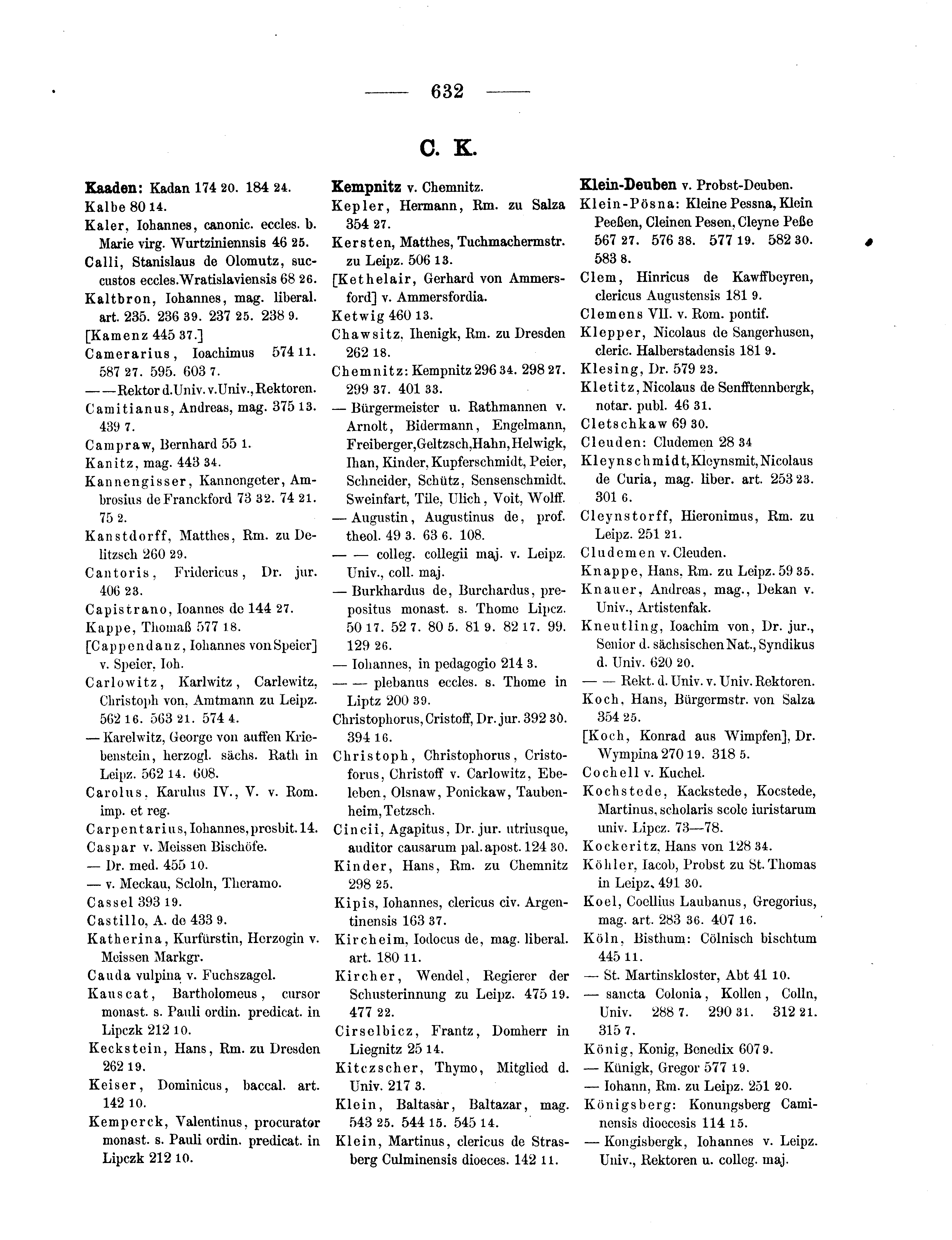 Historische Urkunde Seite 632 aus Band cds2_11