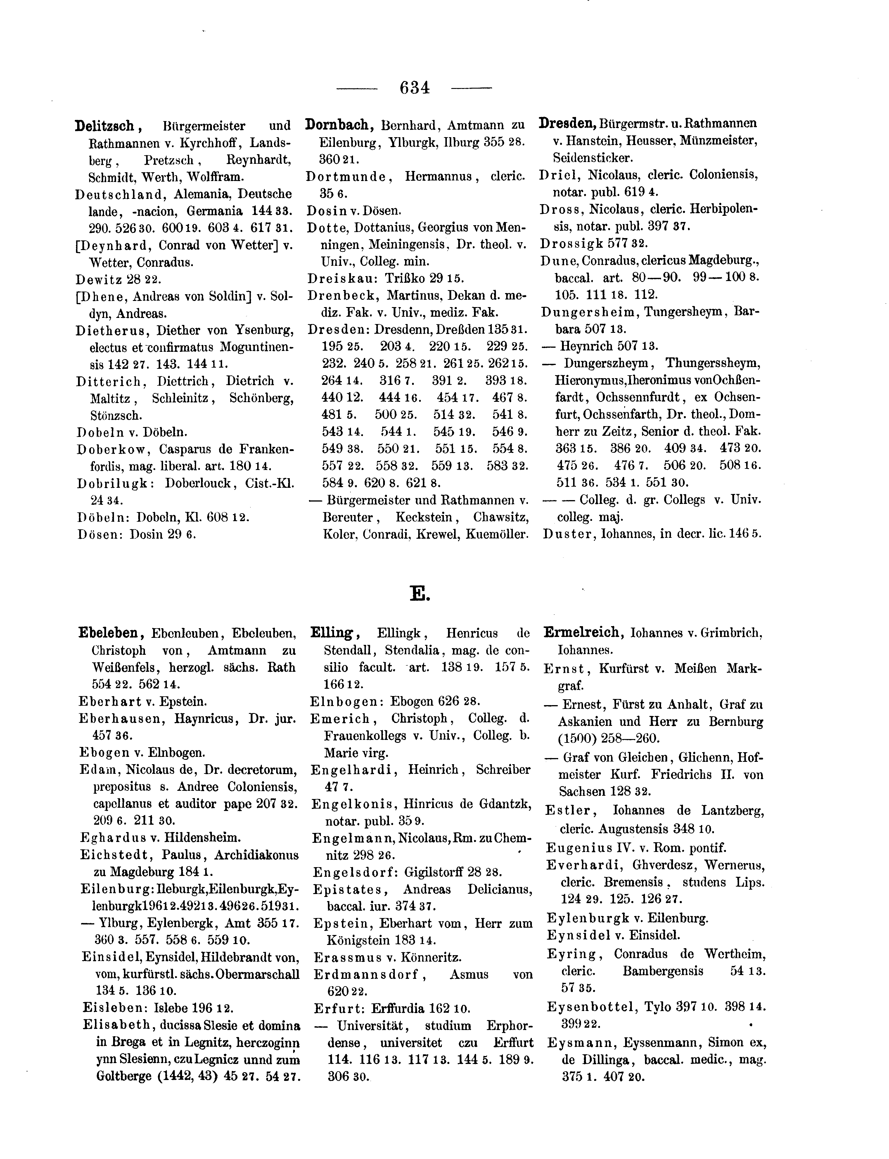 Historische Urkunde Seite 634 aus Band cds2_11
