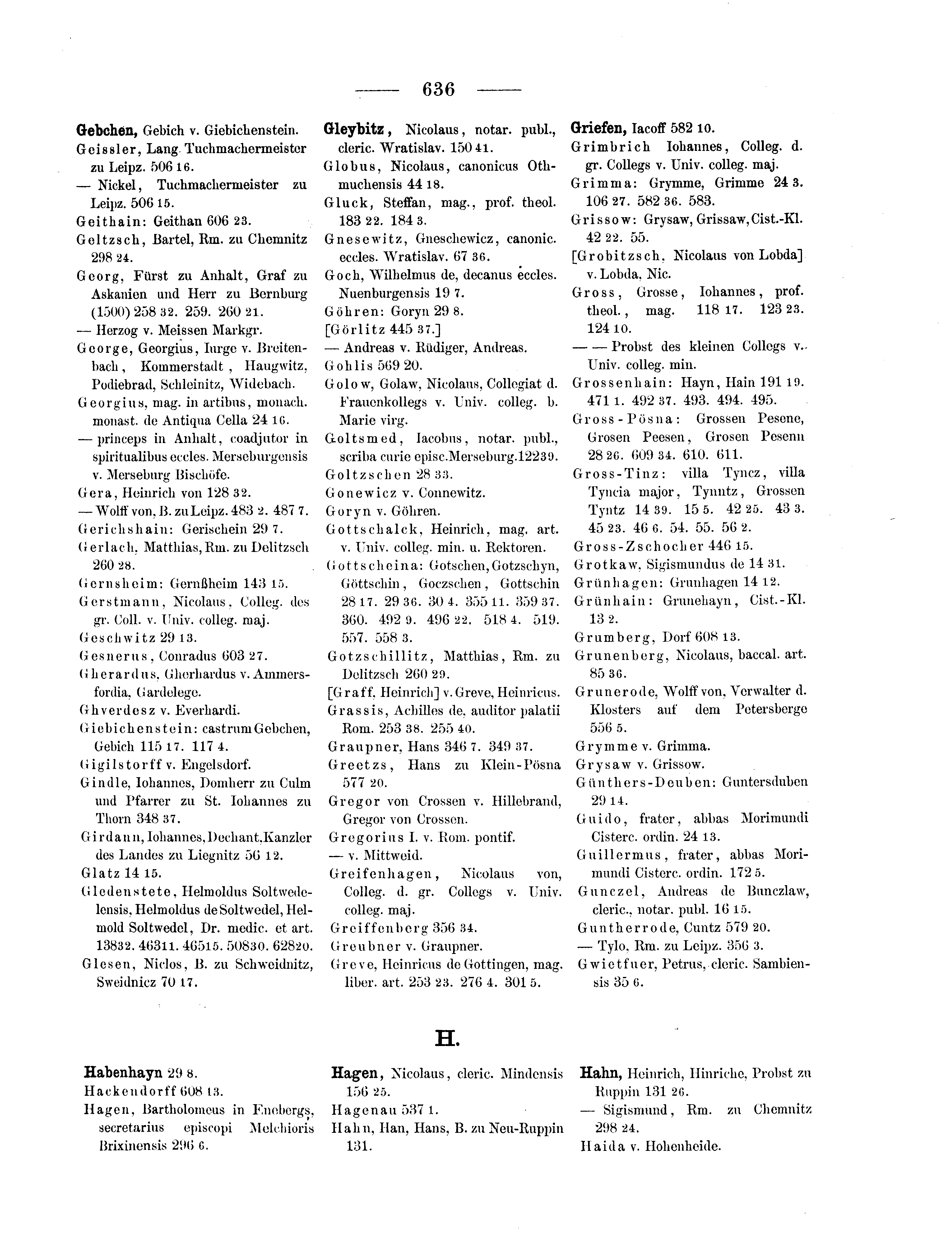 Historische Urkunde Seite 636 aus Band cds2_11