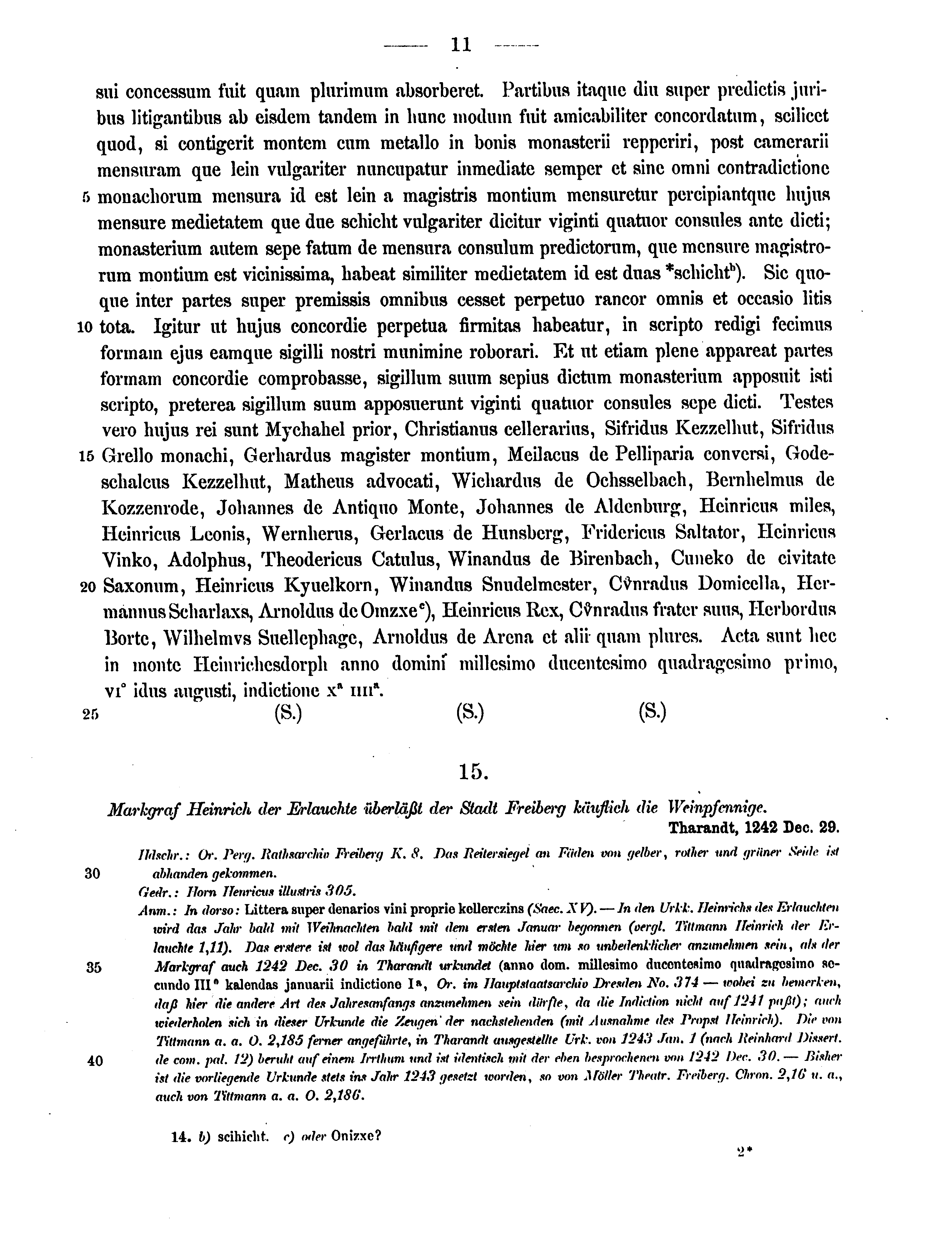Historische Urkunde Seite 11 aus Band cds2_12
