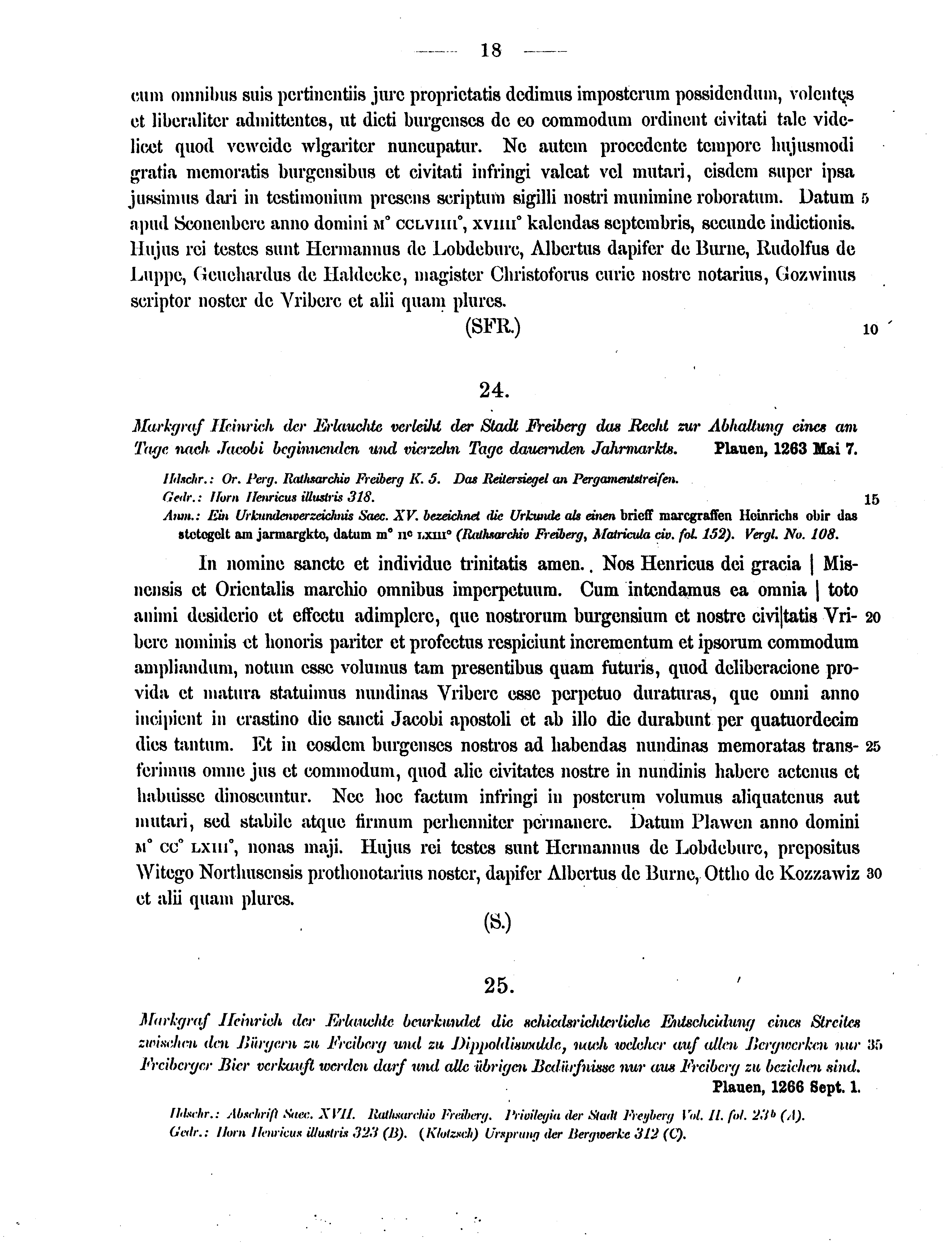 Historische Urkunde Seite 18 aus Band cds2_12