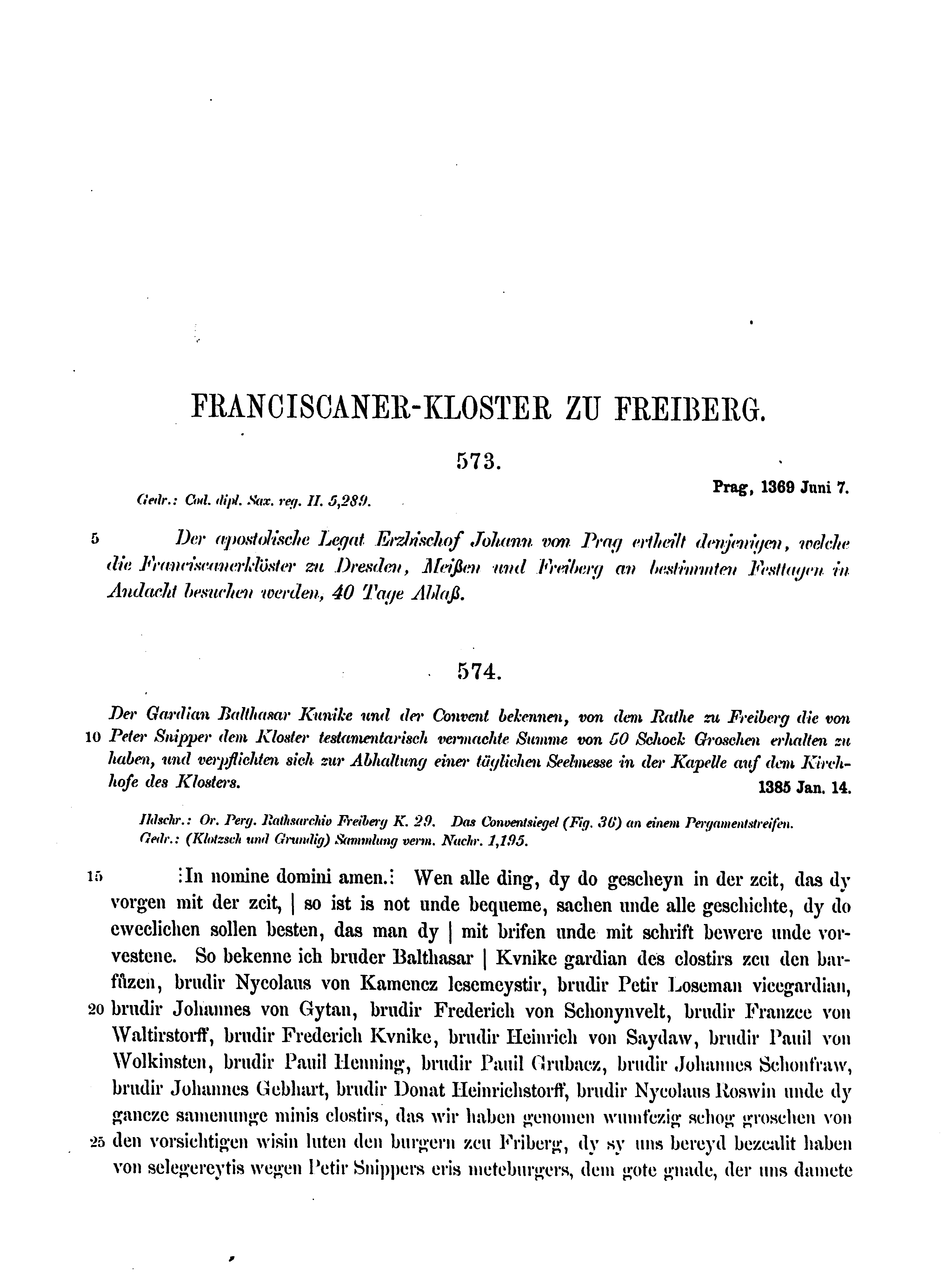 Historische Urkunde Seite 375 aus Band cds2_12