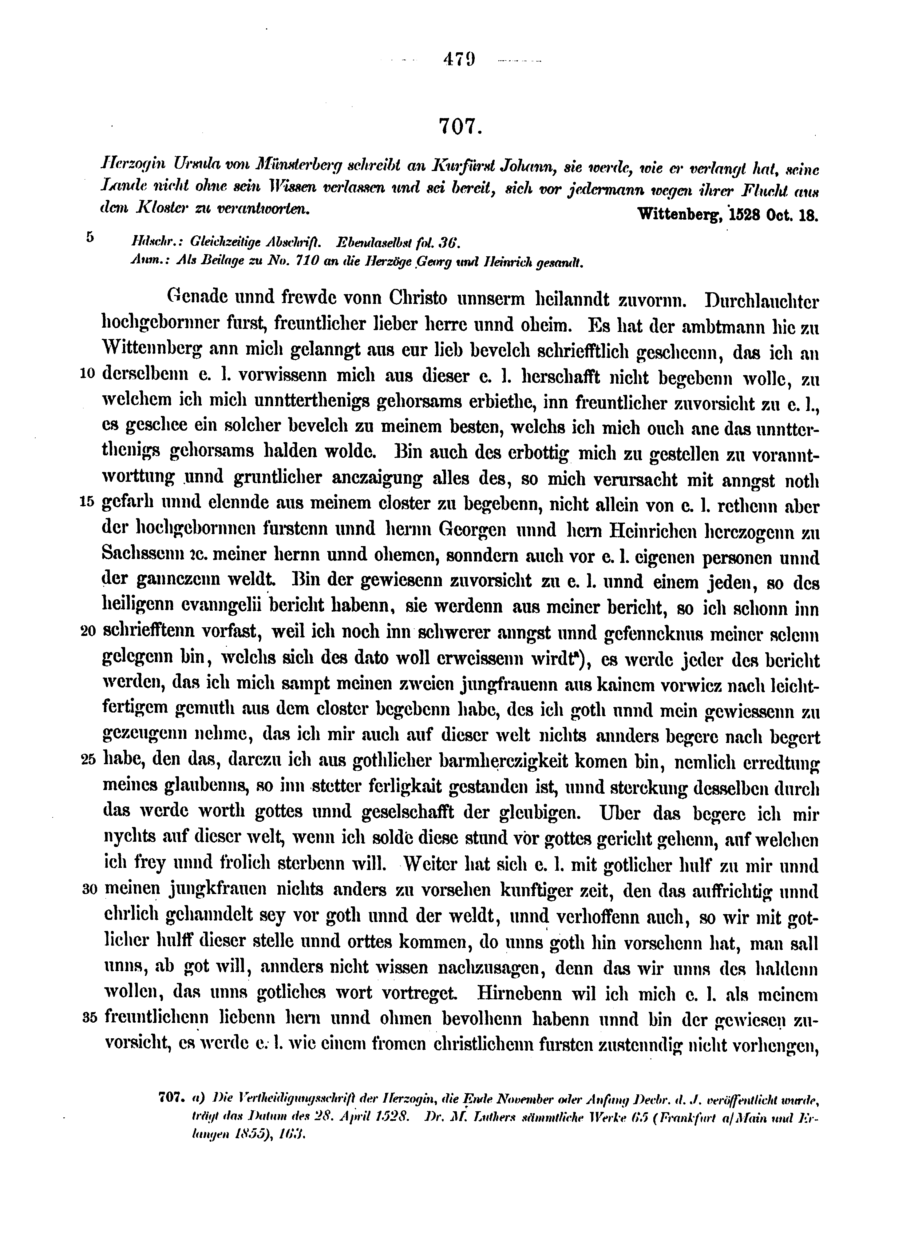 Historische Urkunde Seite 479 aus Band cds2_12