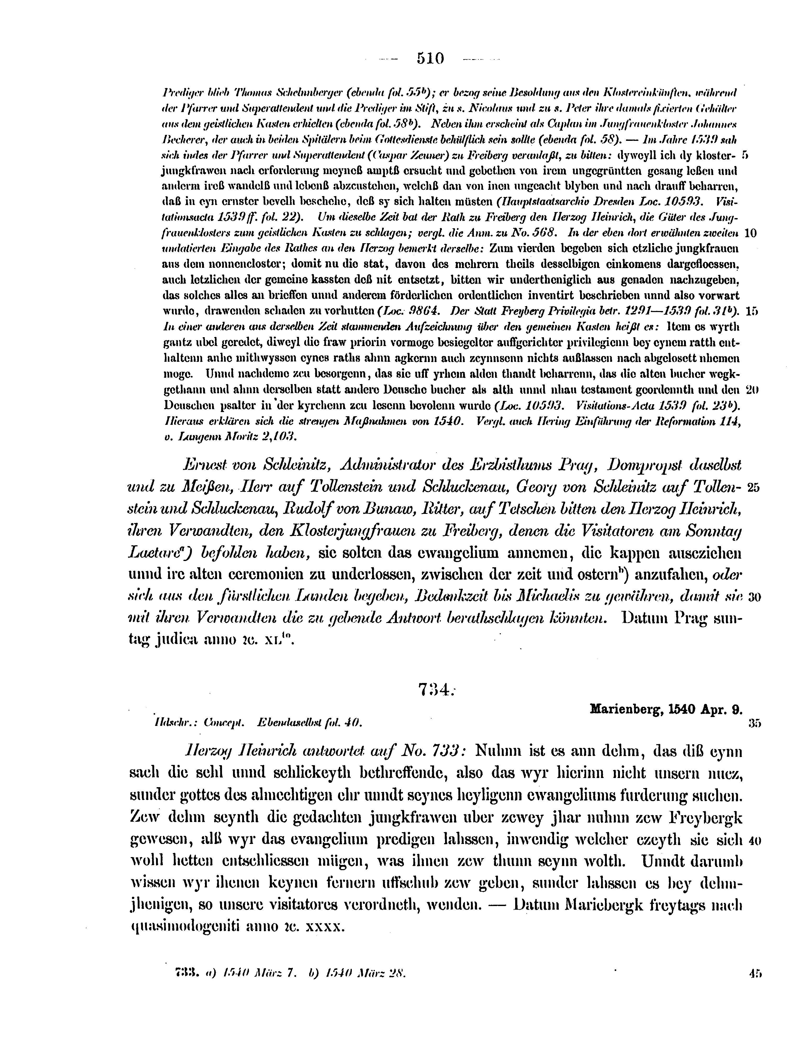 Historische Urkunde Seite 510 aus Band cds2_12