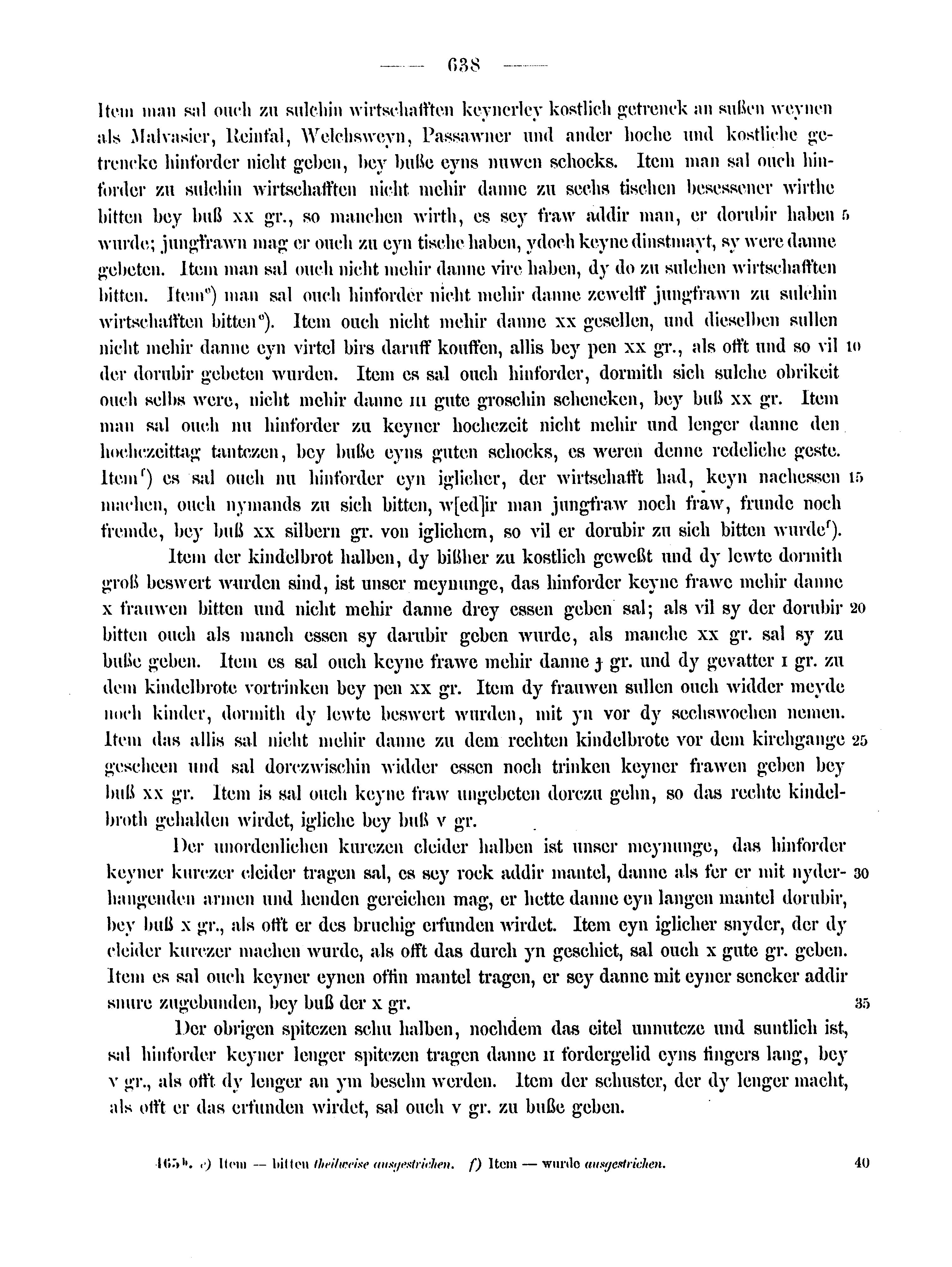 Historische Urkunde Seite 638 aus Band cds2_12