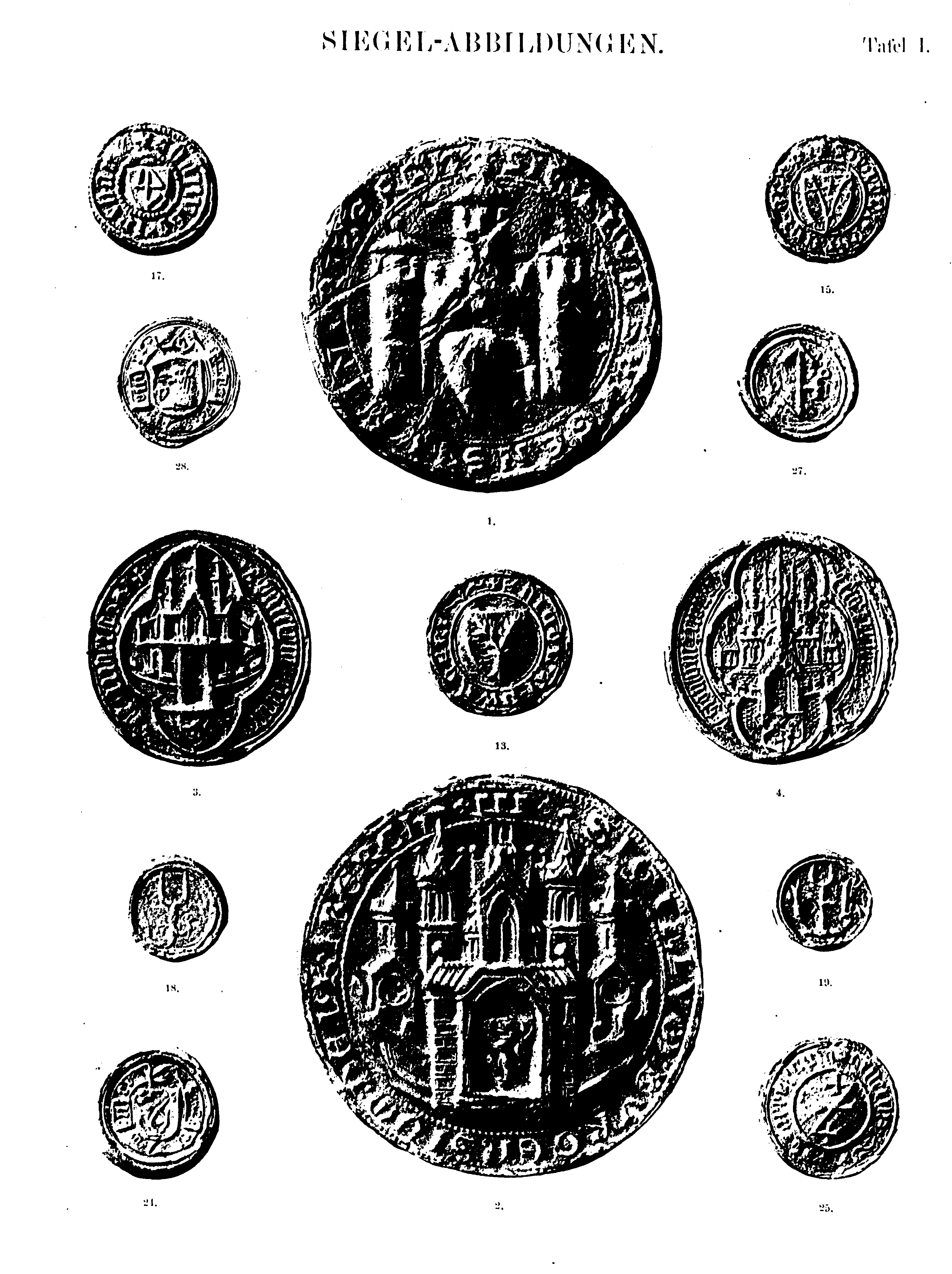 Historische Urkunde Seite 1 aus Band cds2_12