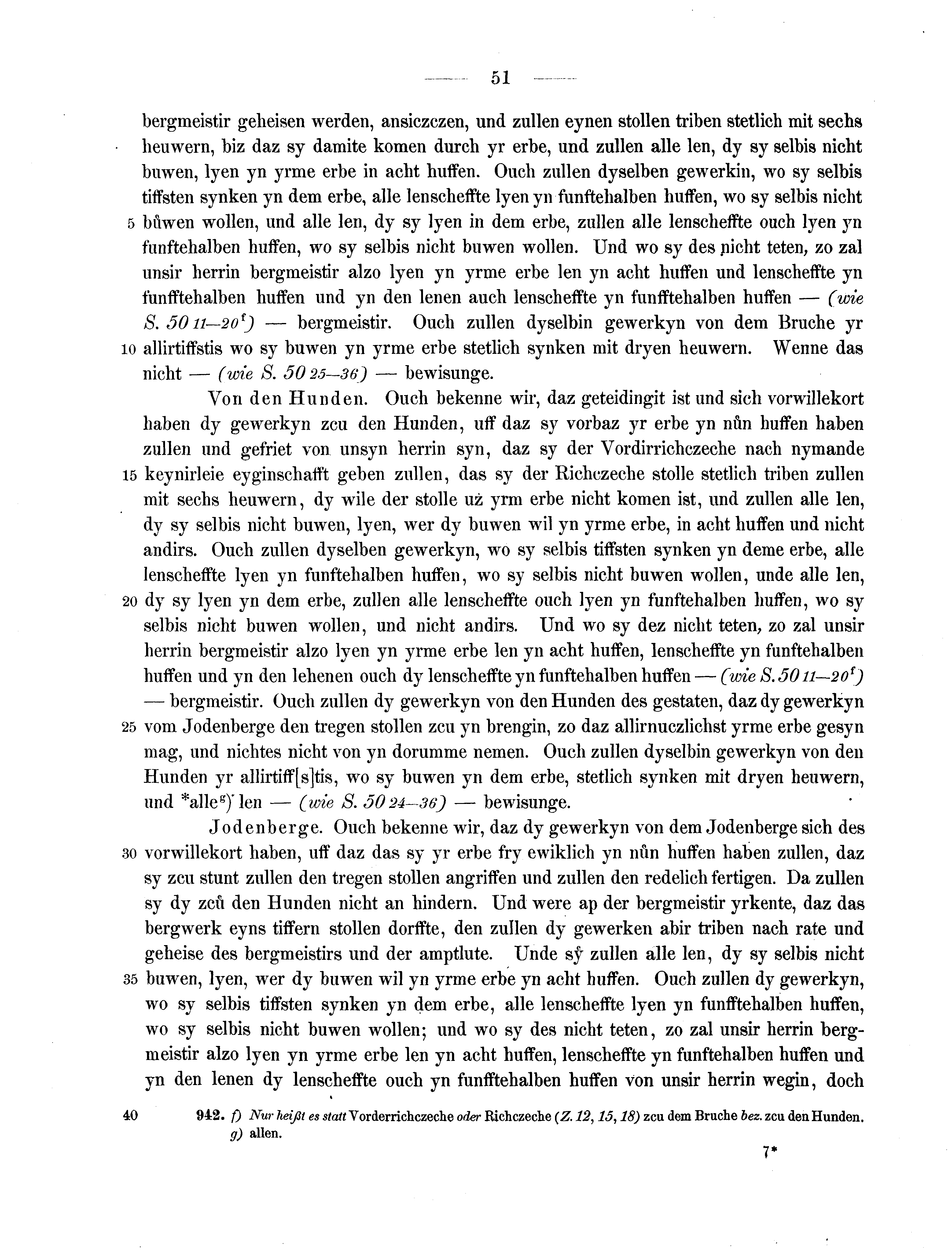 Historische Urkunde Seite 51 aus Band cds2_13