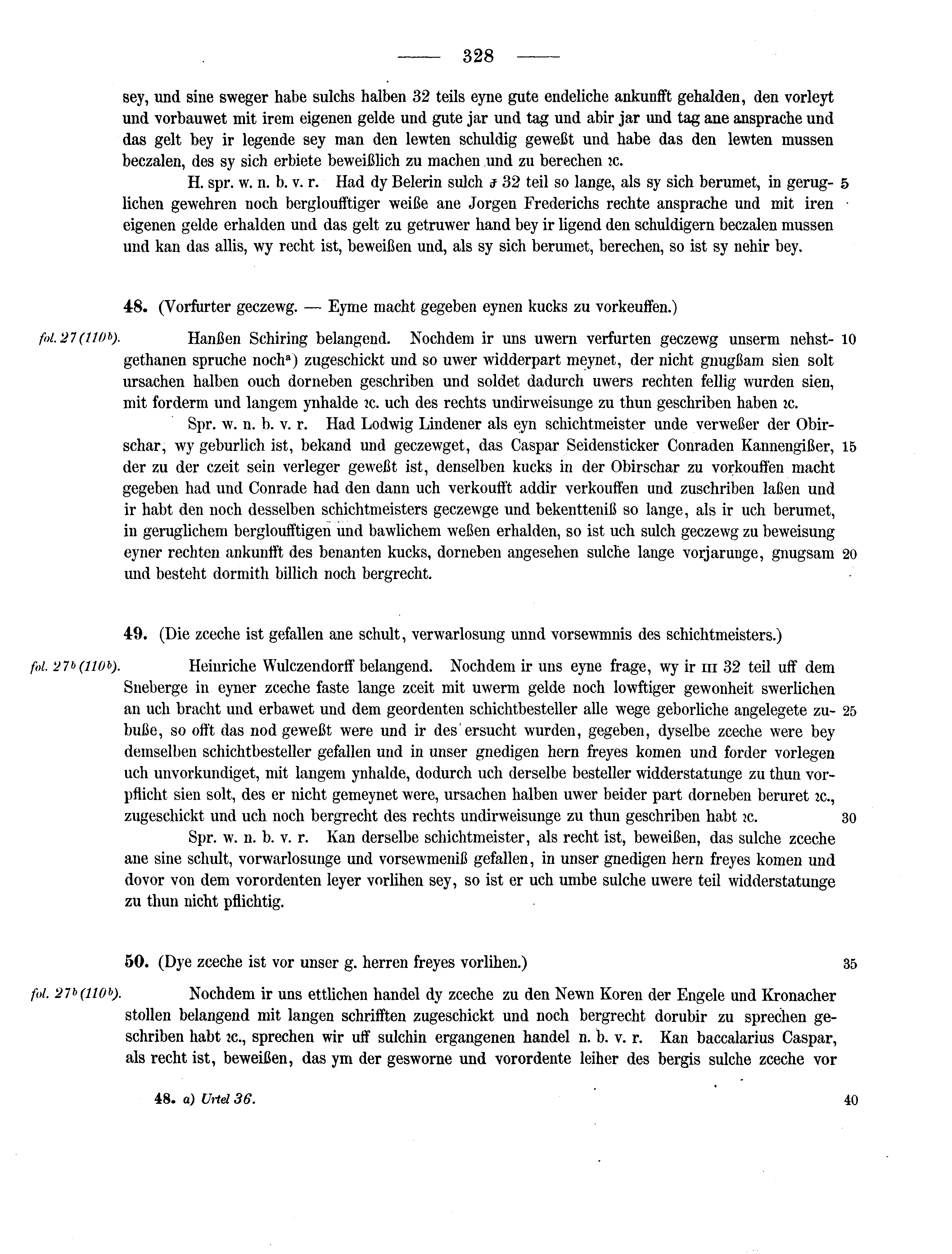 Historische Urkunde Seite 328 aus Band cds2_13