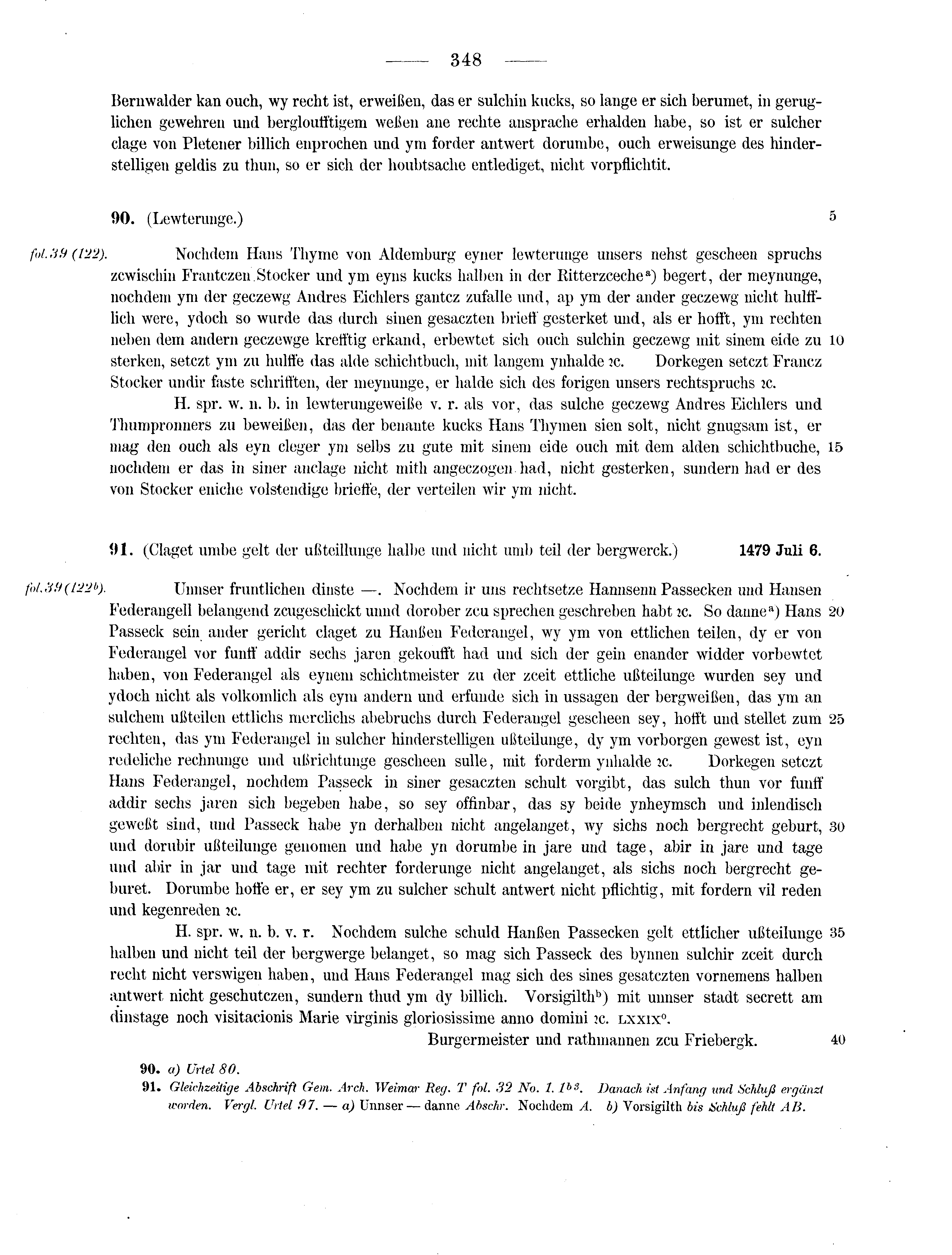 Historische Urkunde Seite 348 aus Band cds2_13