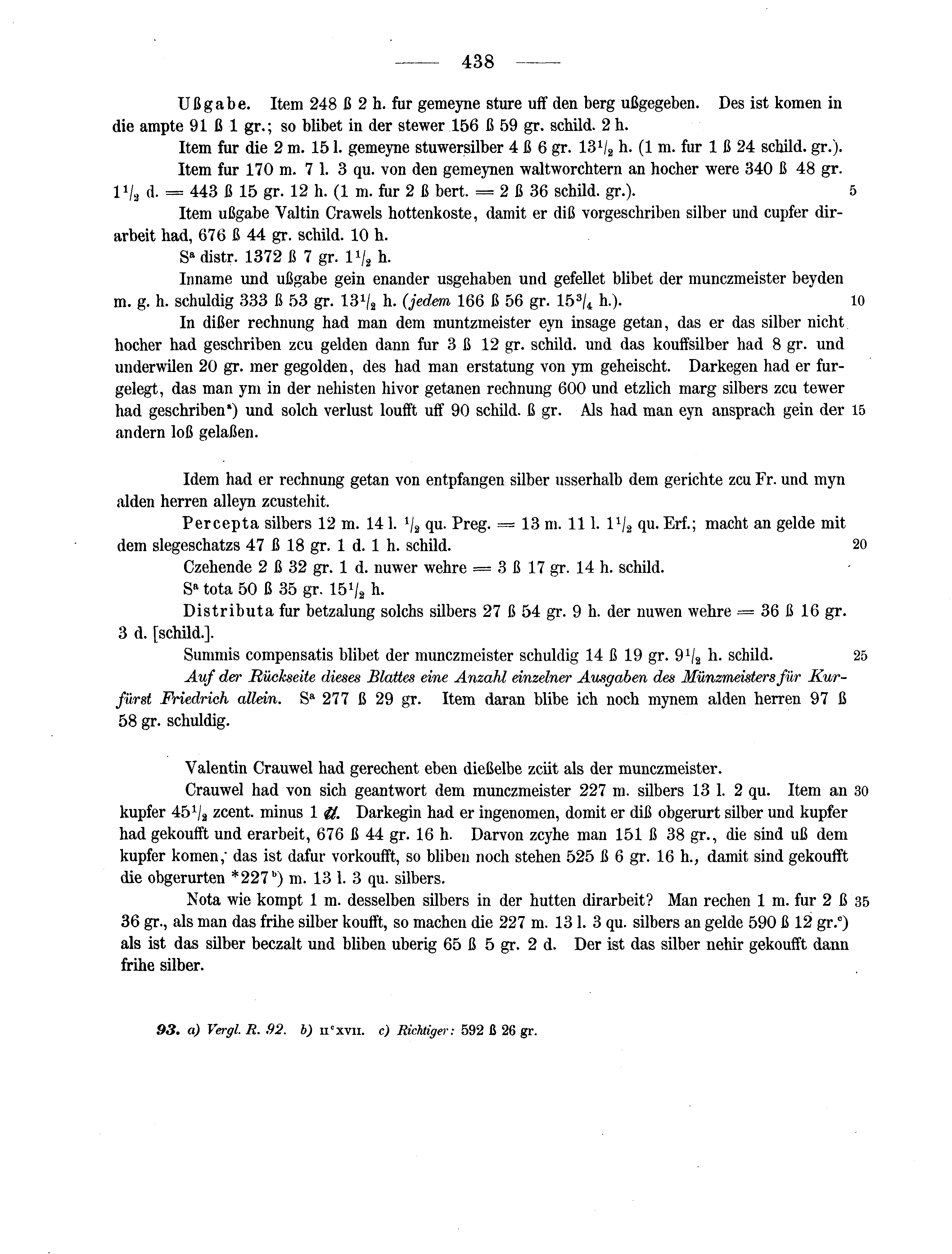 Historische Urkunde Seite 438 aus Band cds2_13