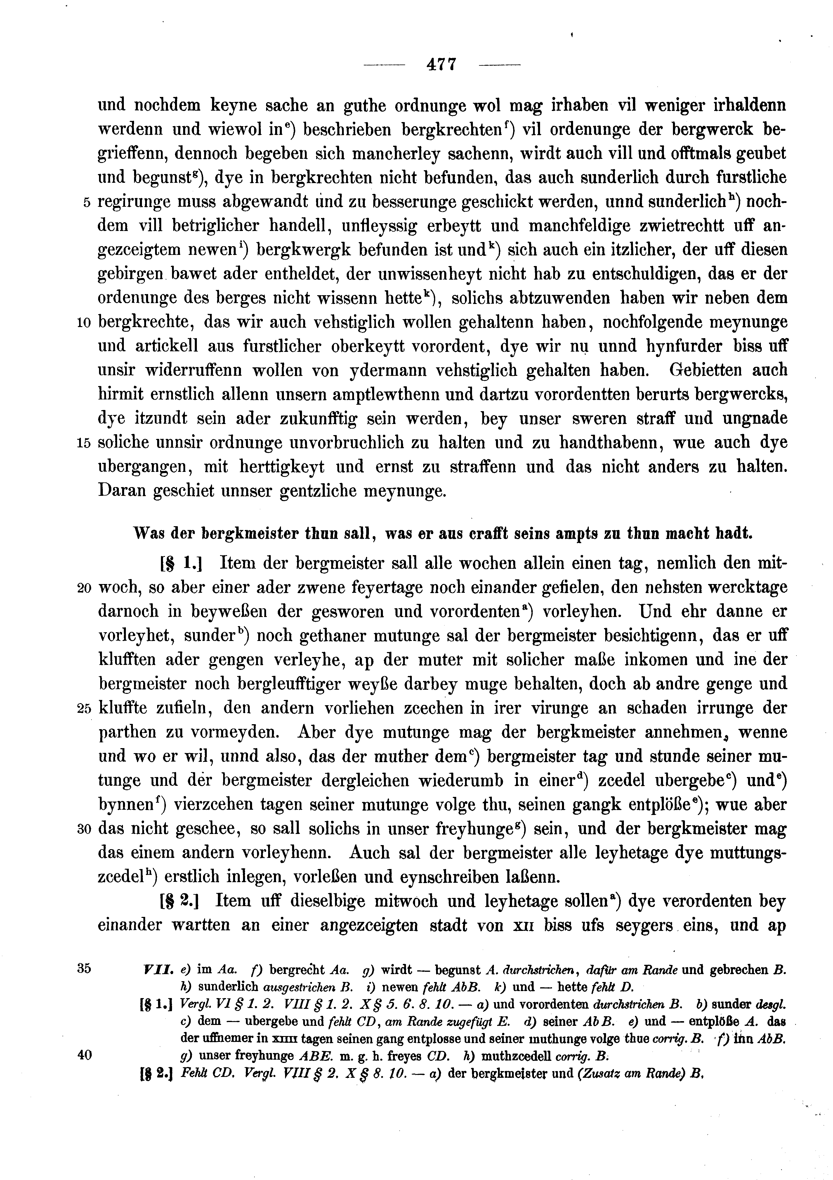 Historische Urkunde Seite 477 aus Band cds2_13
