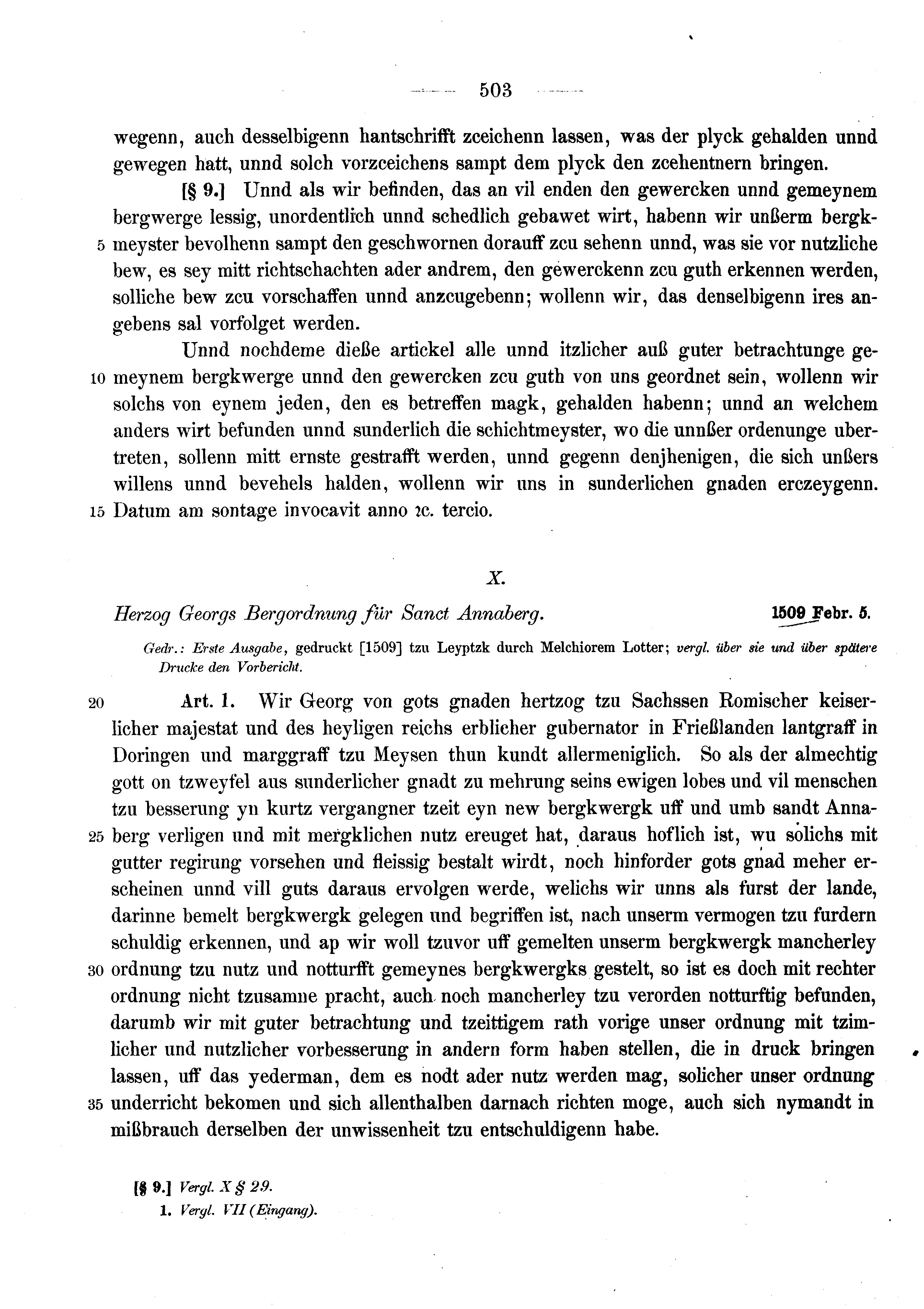Historische Urkunde Seite 503 aus Band cds2_13