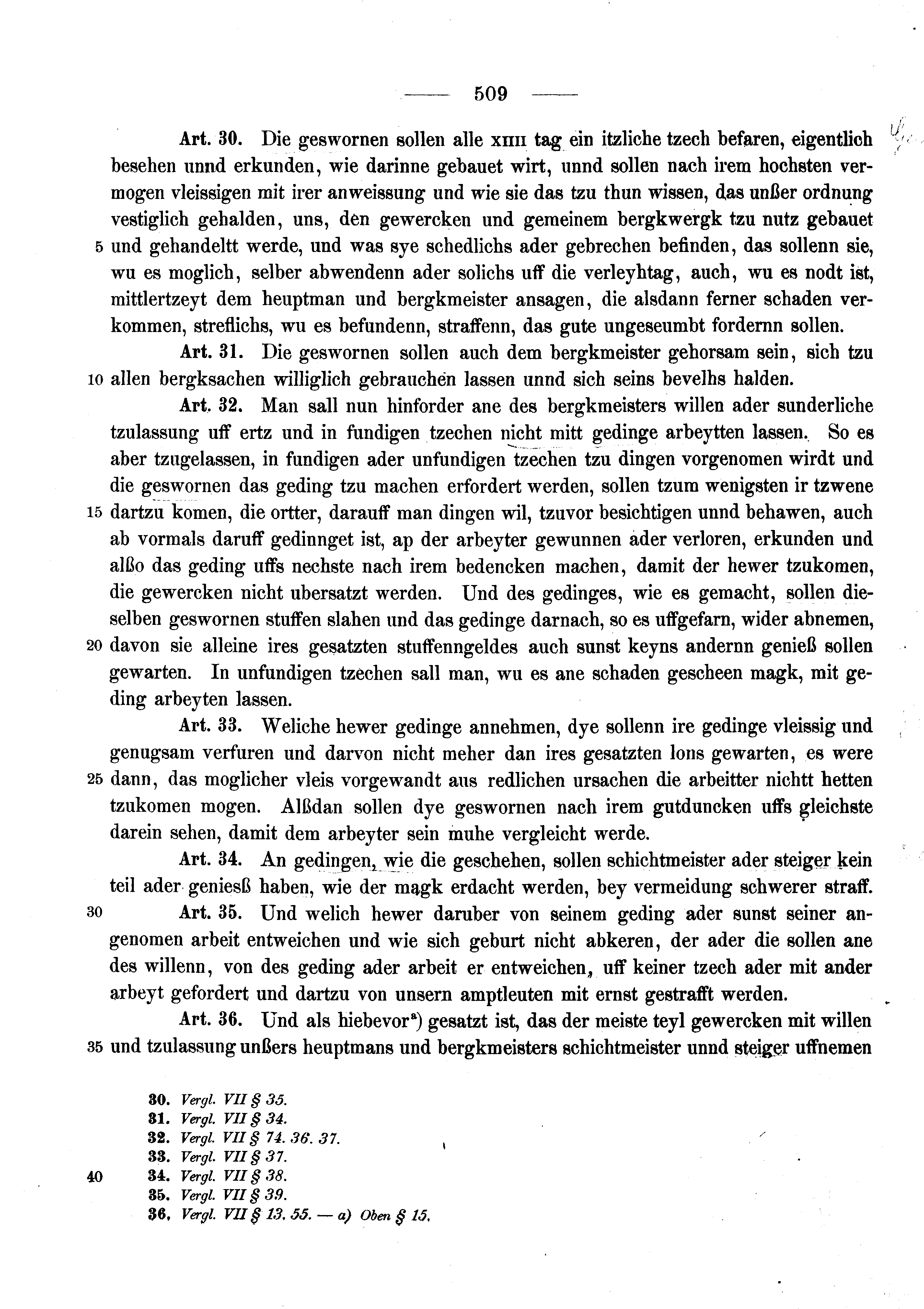 Historische Urkunde Seite 509 aus Band cds2_13