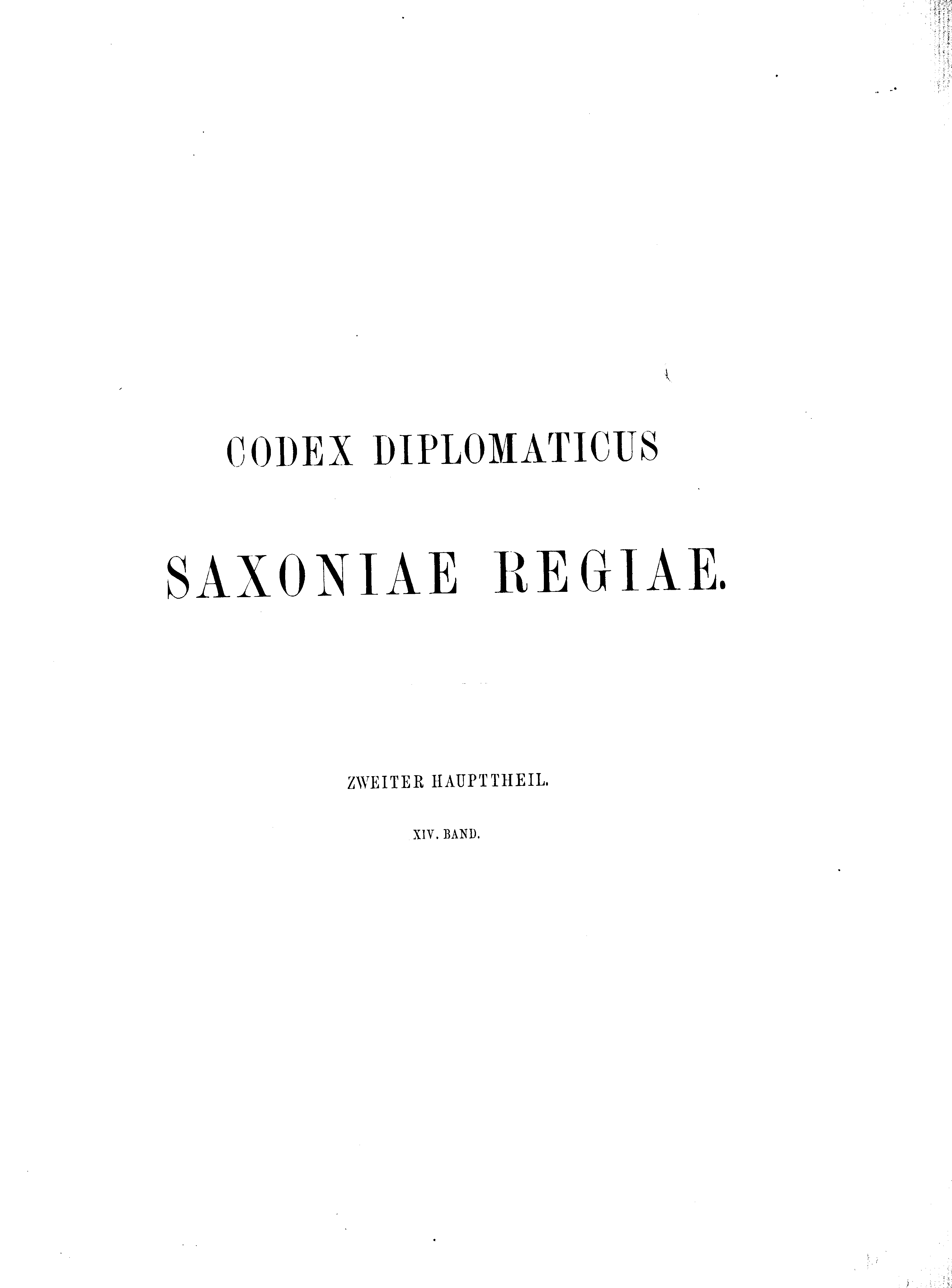 Historische Urkunde Seite 1 aus Band cds2_14