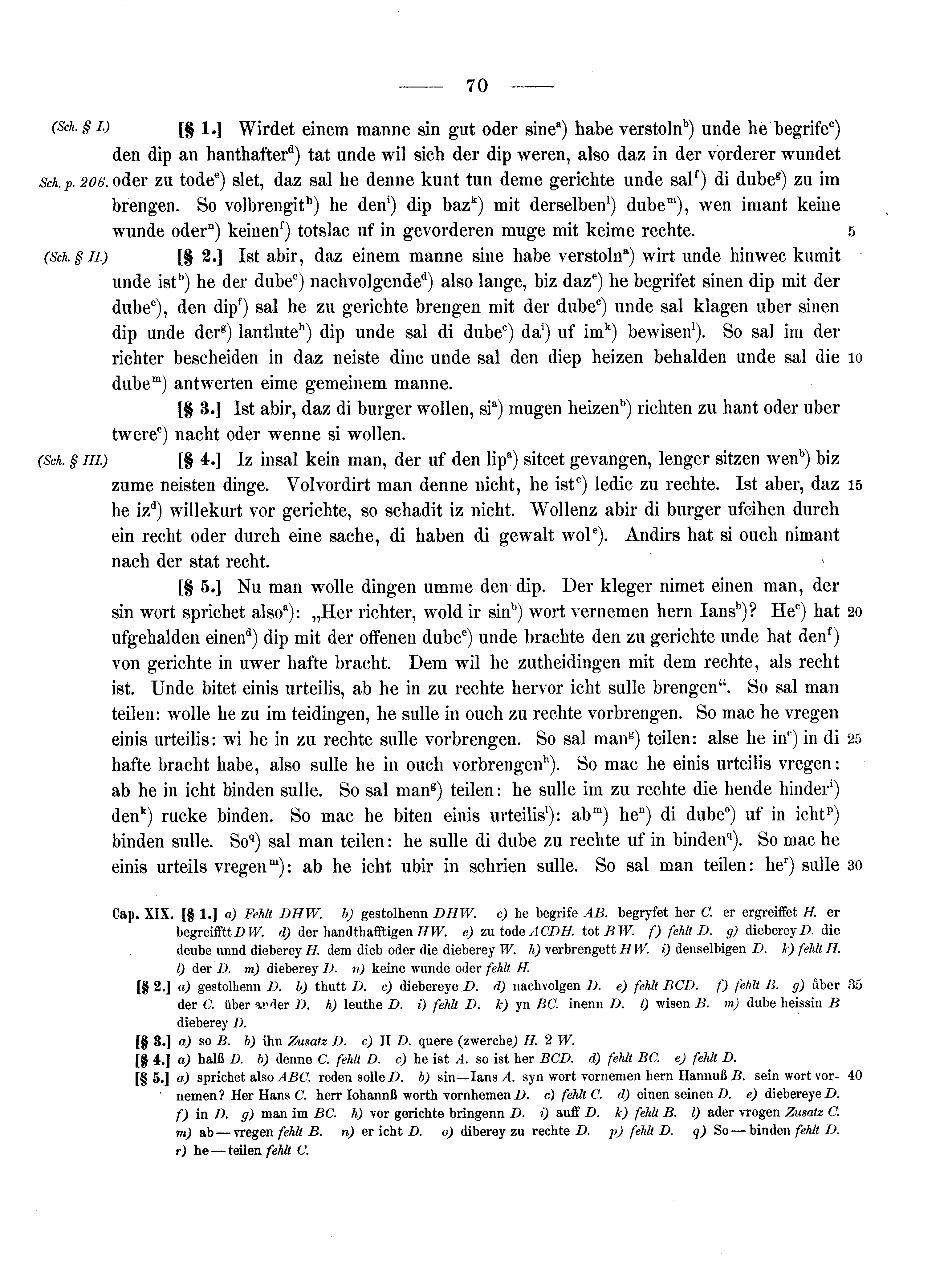 Historische Urkunde Seite 70 aus Band cds2_14