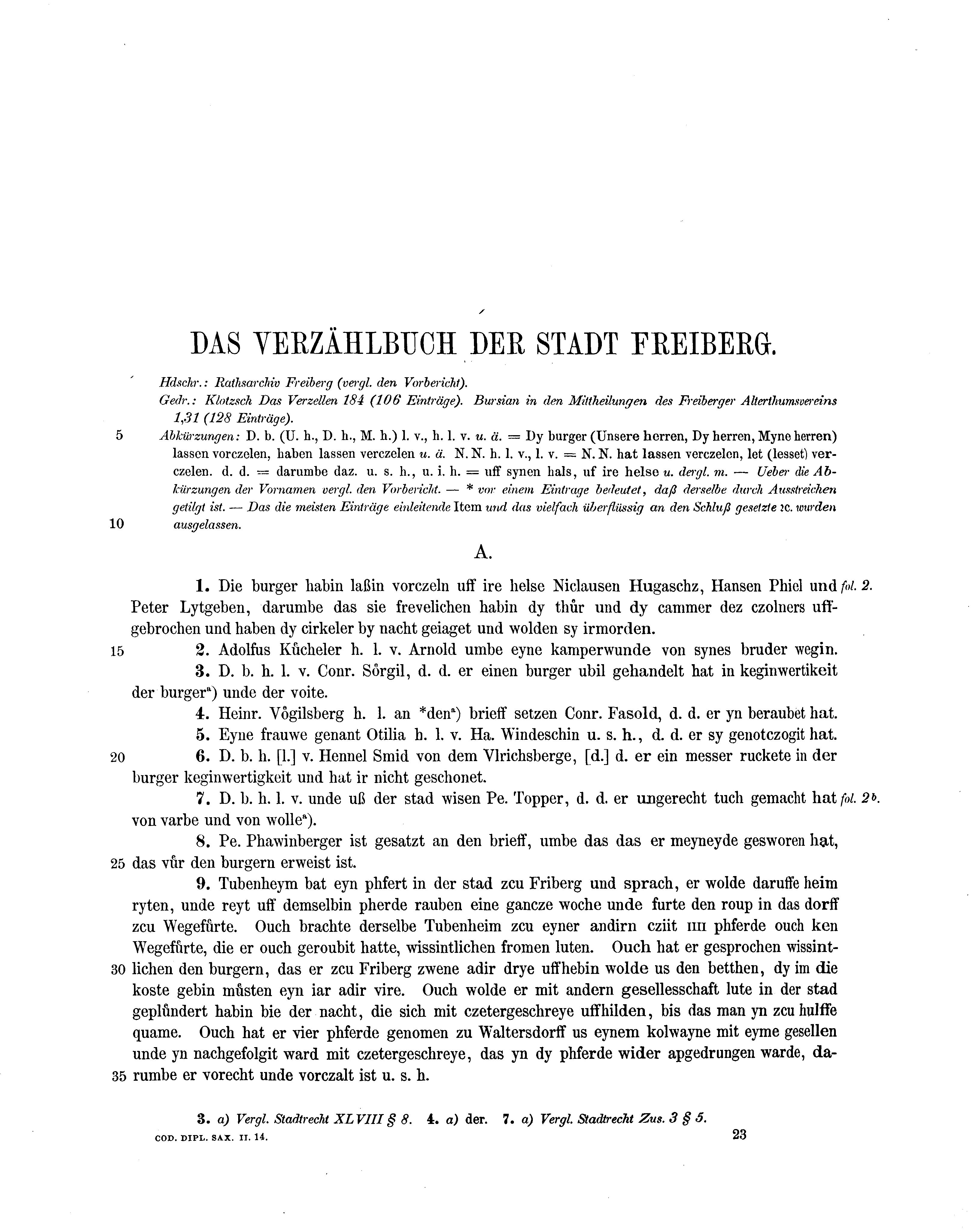 Historische Urkunde Seite 177 aus Band cds2_14