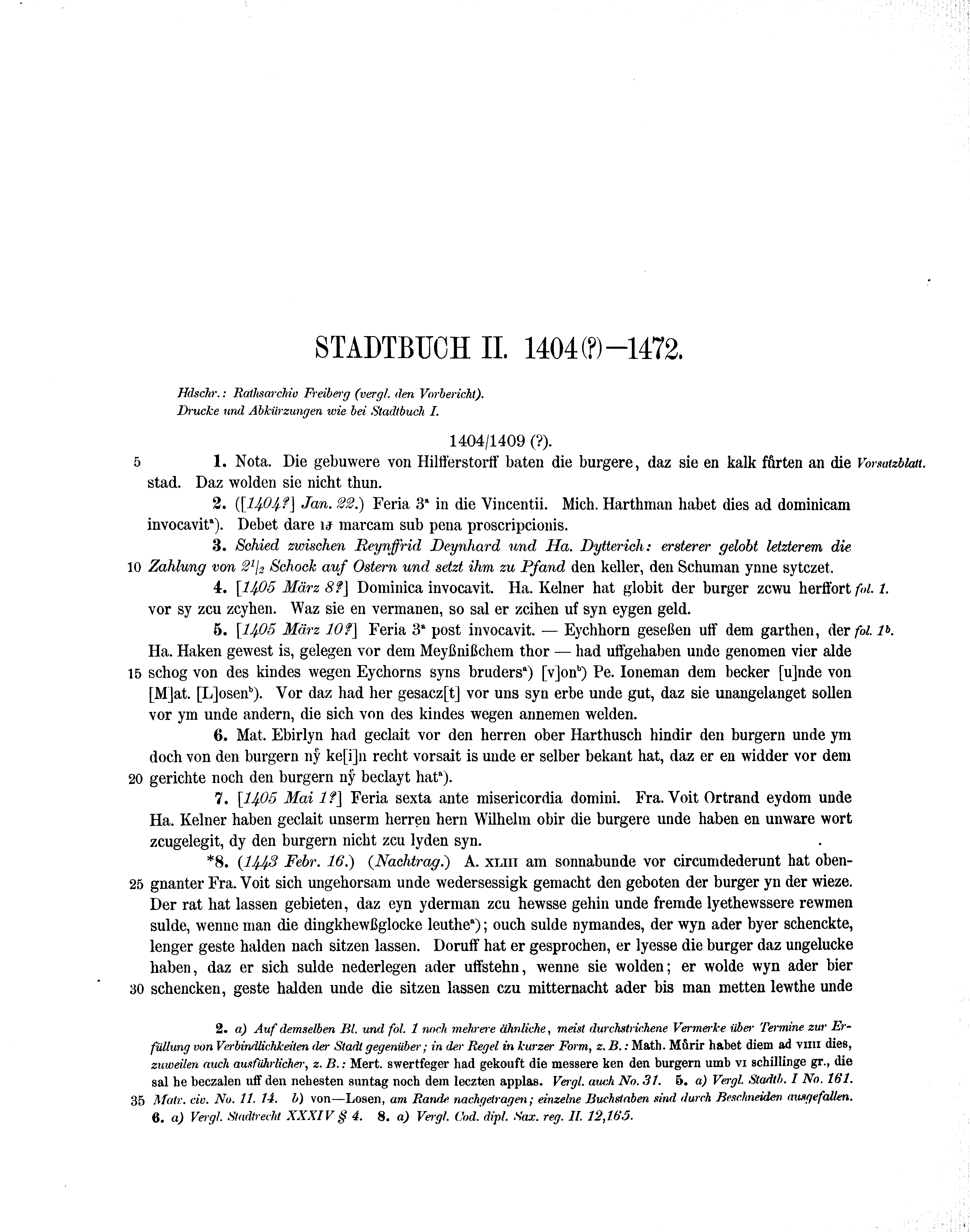 Historische Urkunde Seite 303 aus Band cds2_14