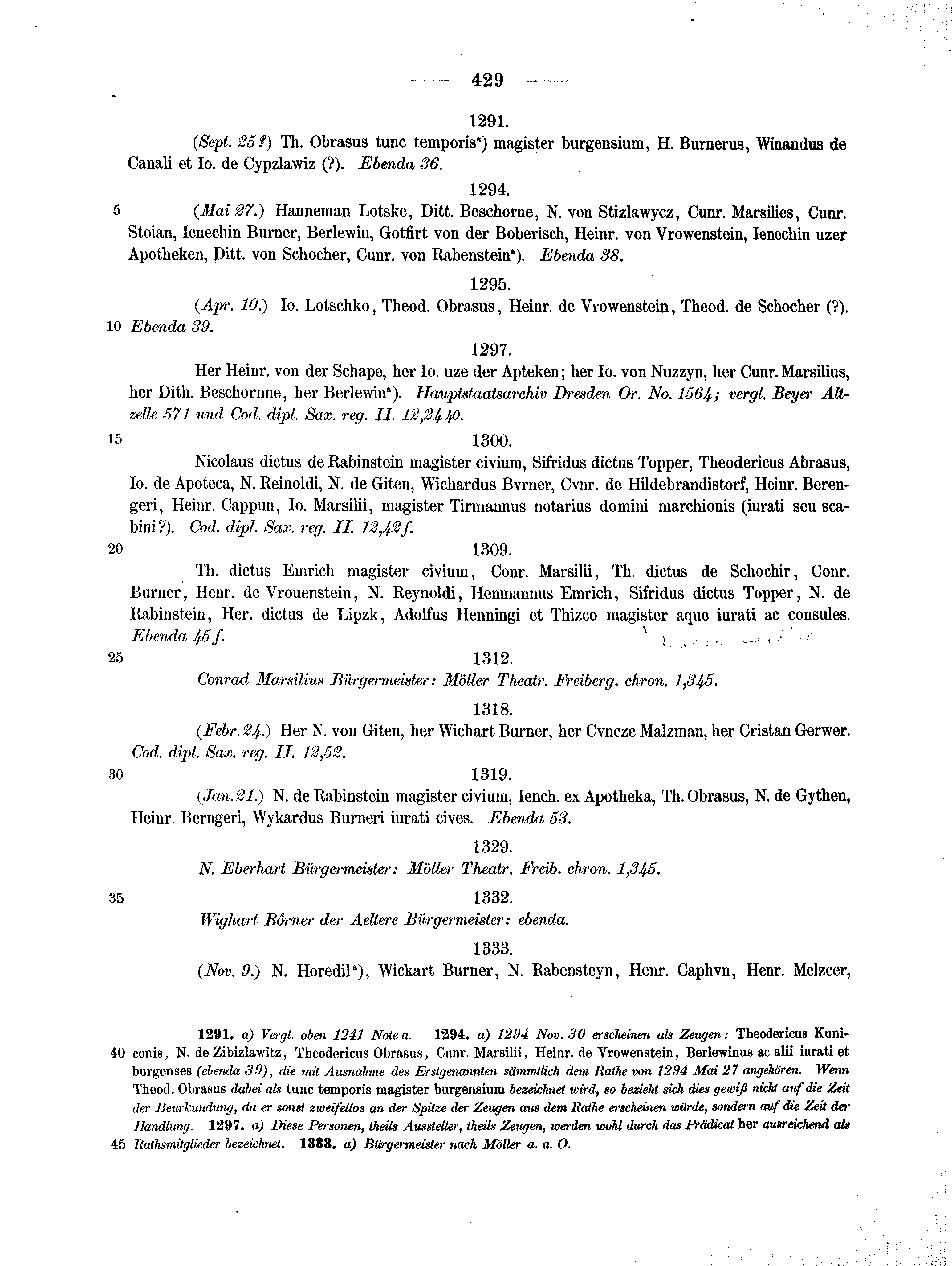 Historische Urkunde Seite 429 aus Band cds2_14