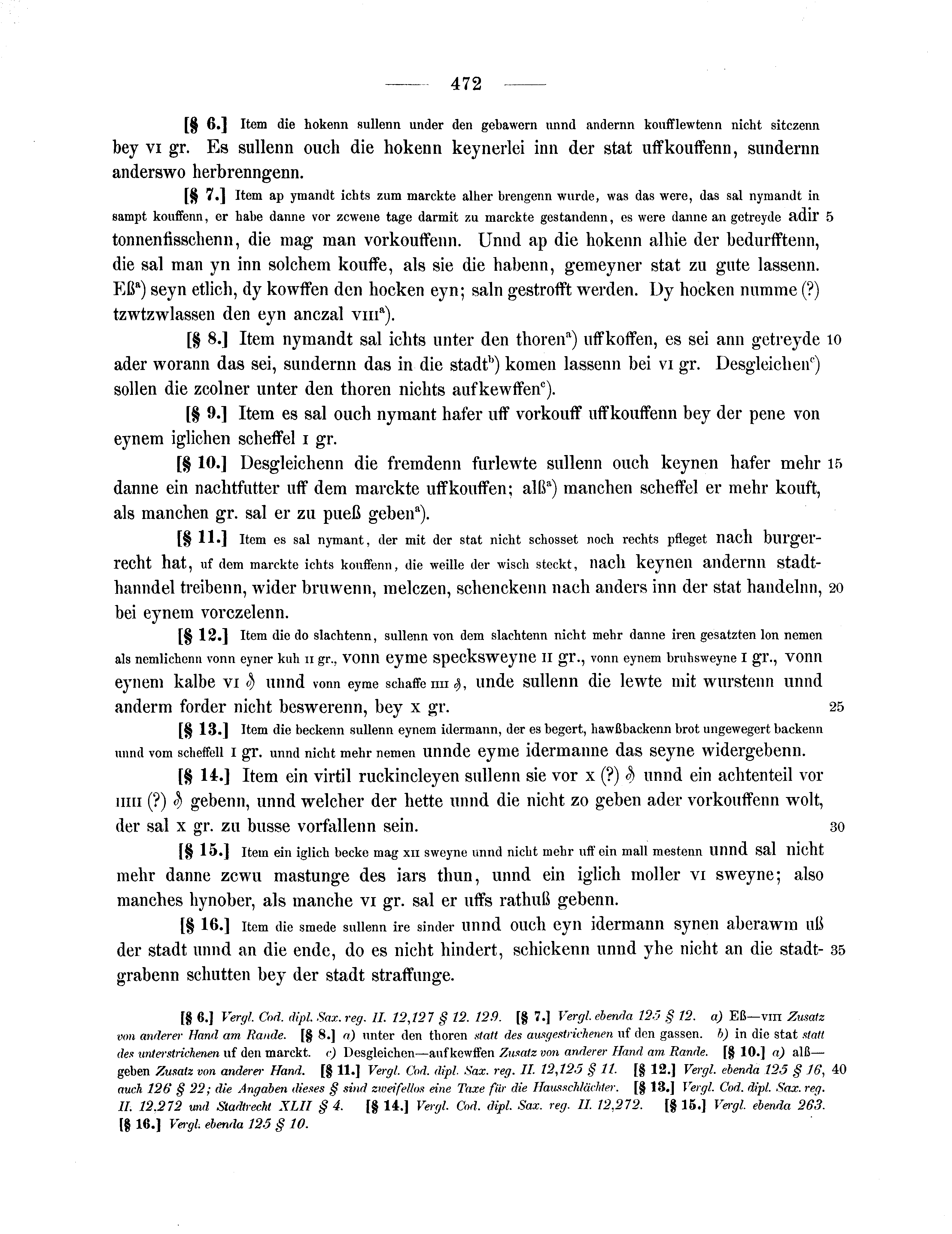 Historische Urkunde Seite 472 aus Band cds2_14
