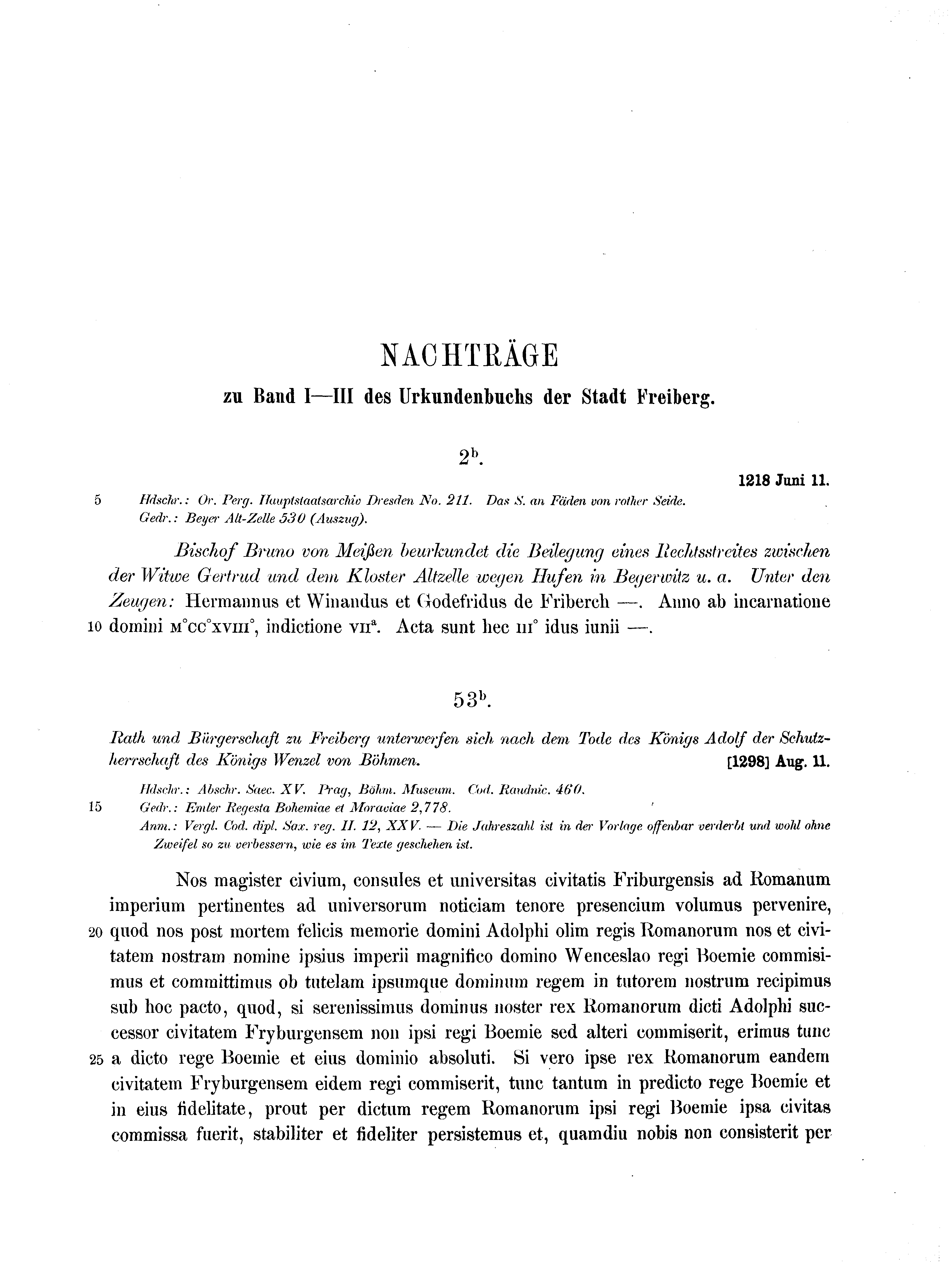 Historische Urkunde Seite 477 aus Band cds2_14