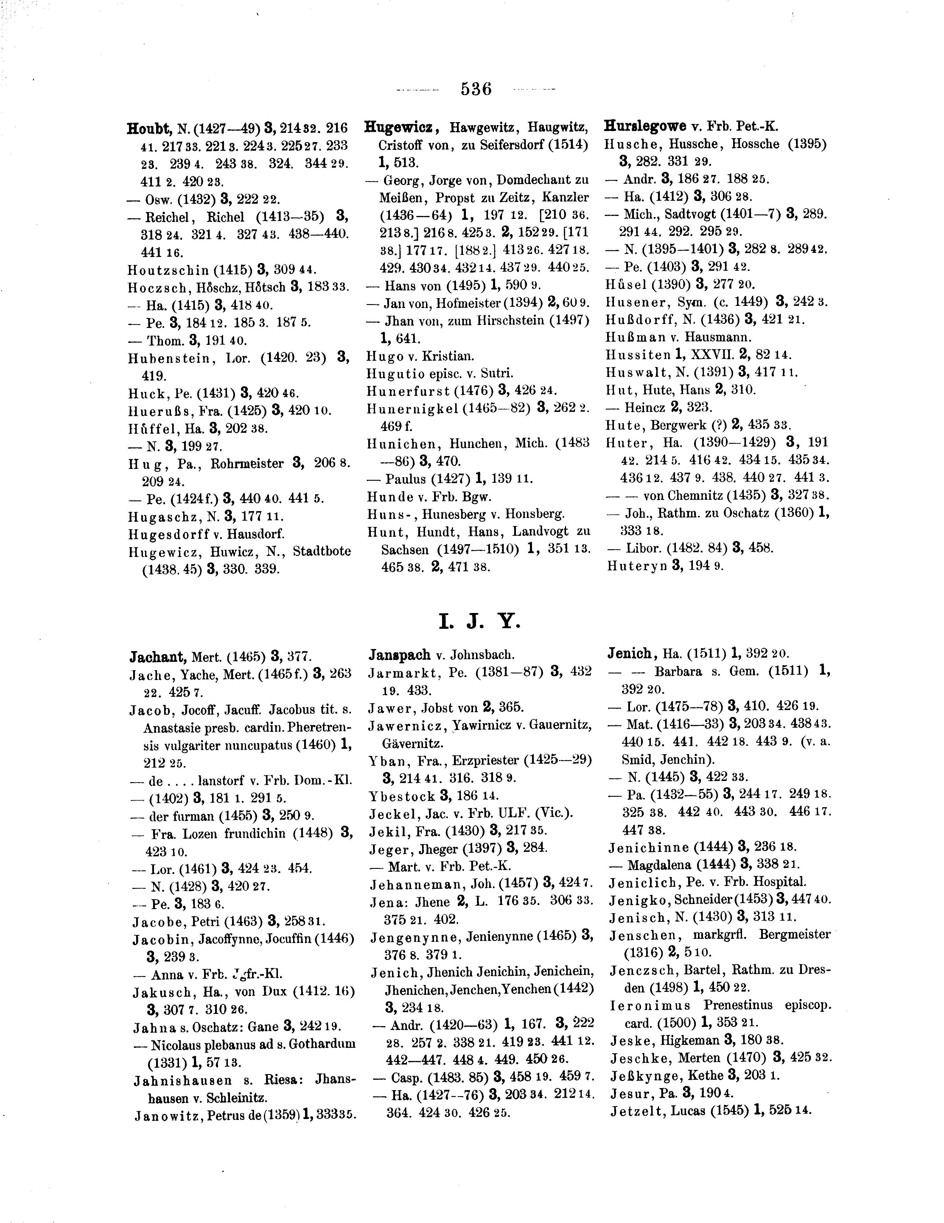 Historische Urkunde Seite 536 aus Band cds2_14