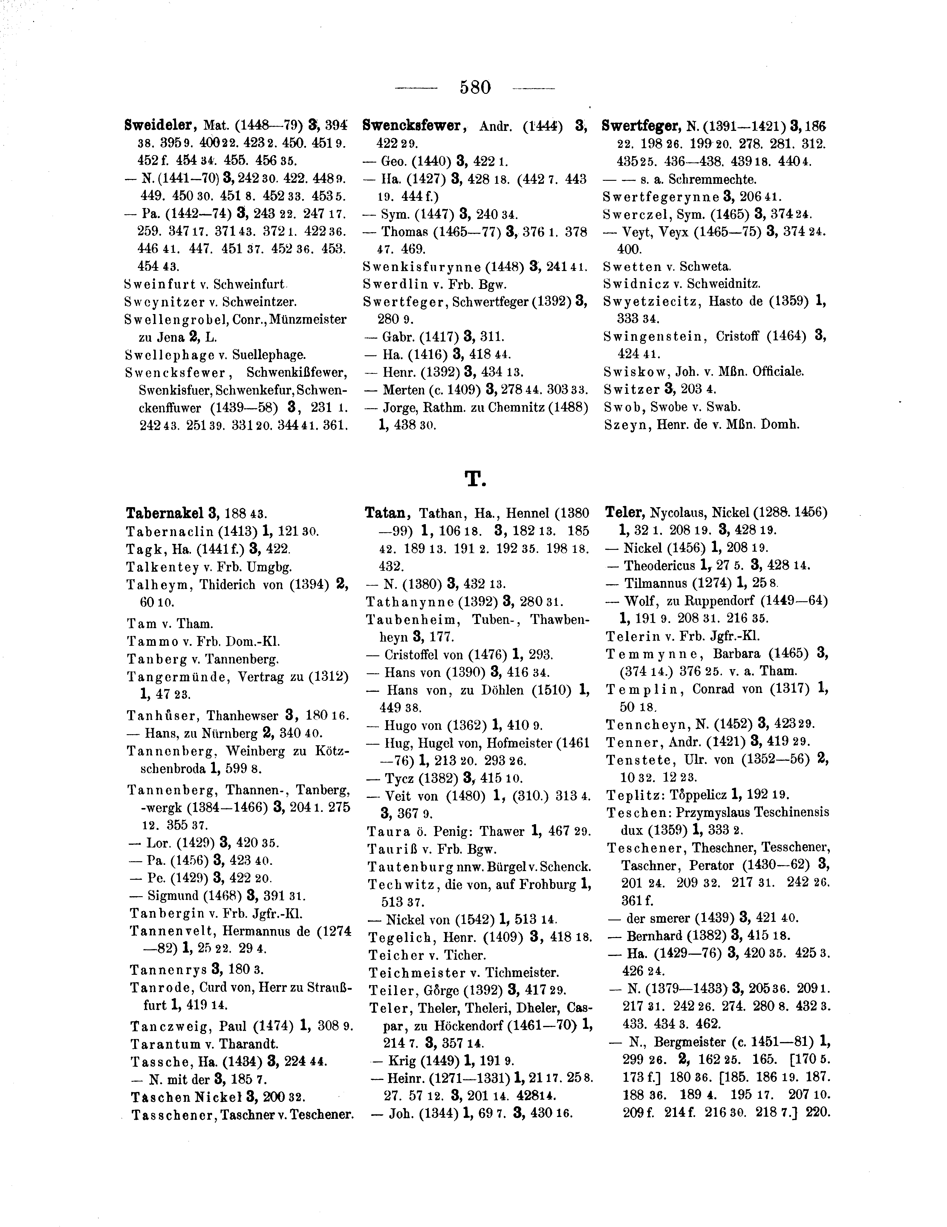 Historische Urkunde Seite 580 aus Band cds2_14