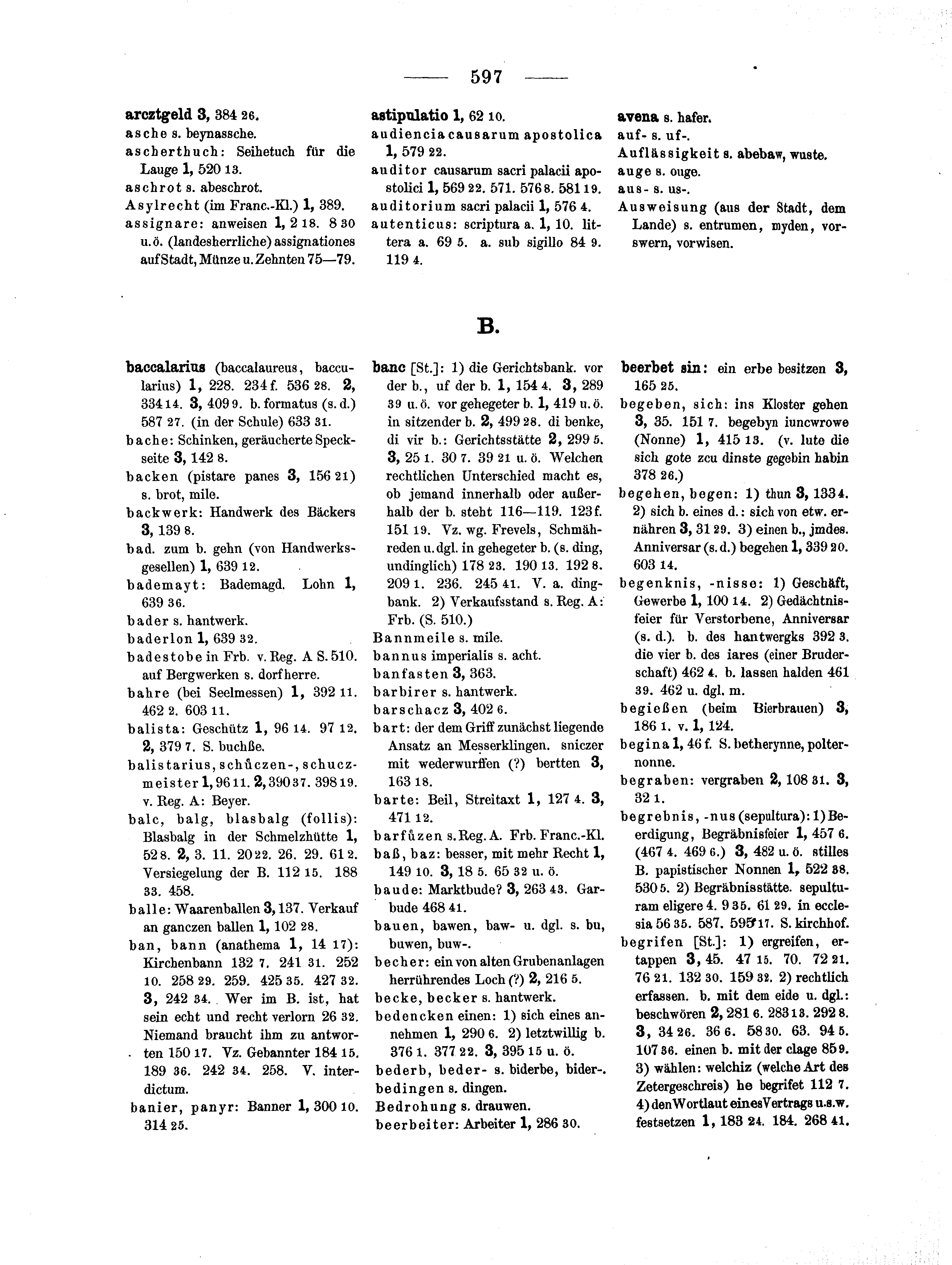 Historische Urkunde Seite 597 aus Band cds2_14