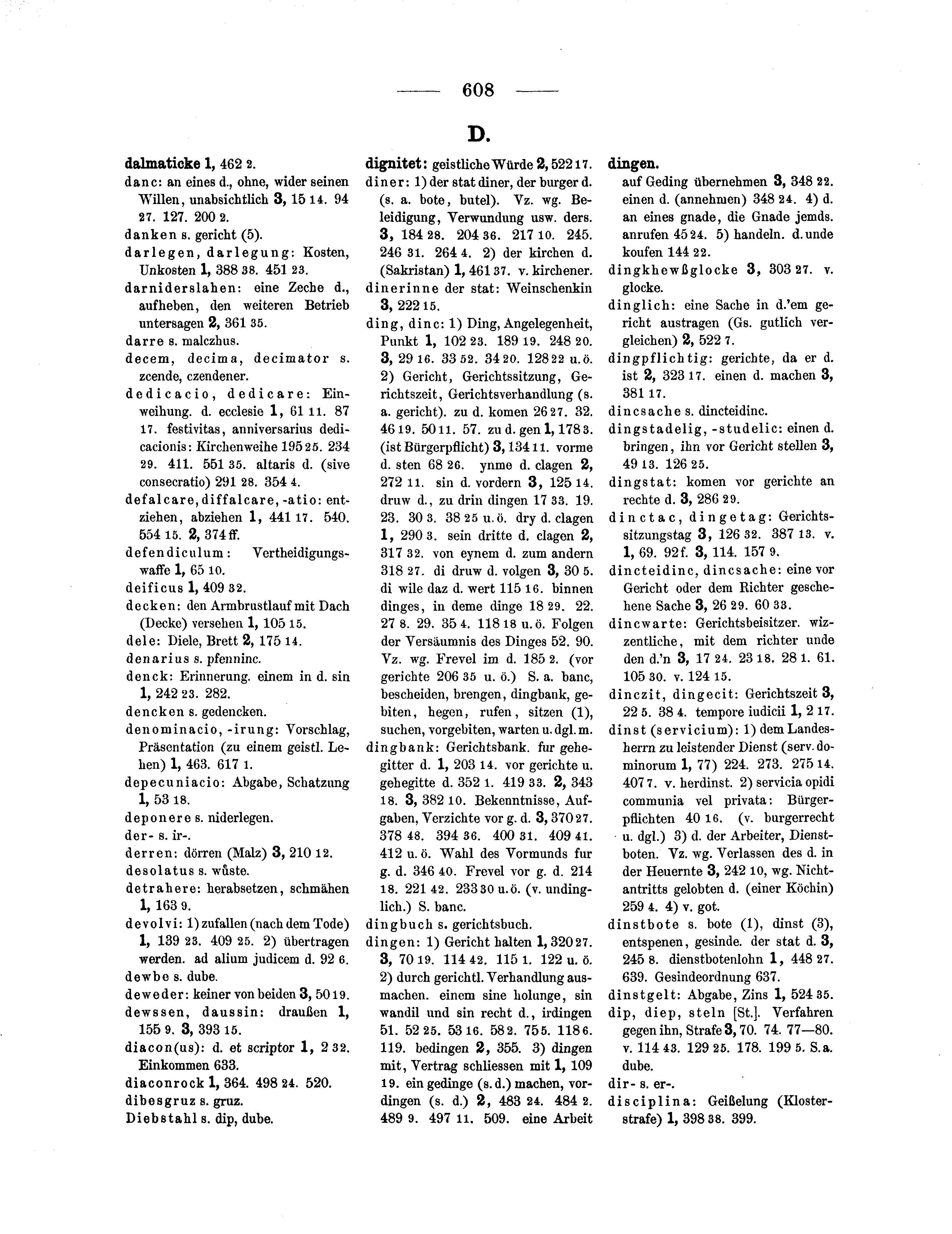 Historische Urkunde Seite 608 aus Band cds2_14