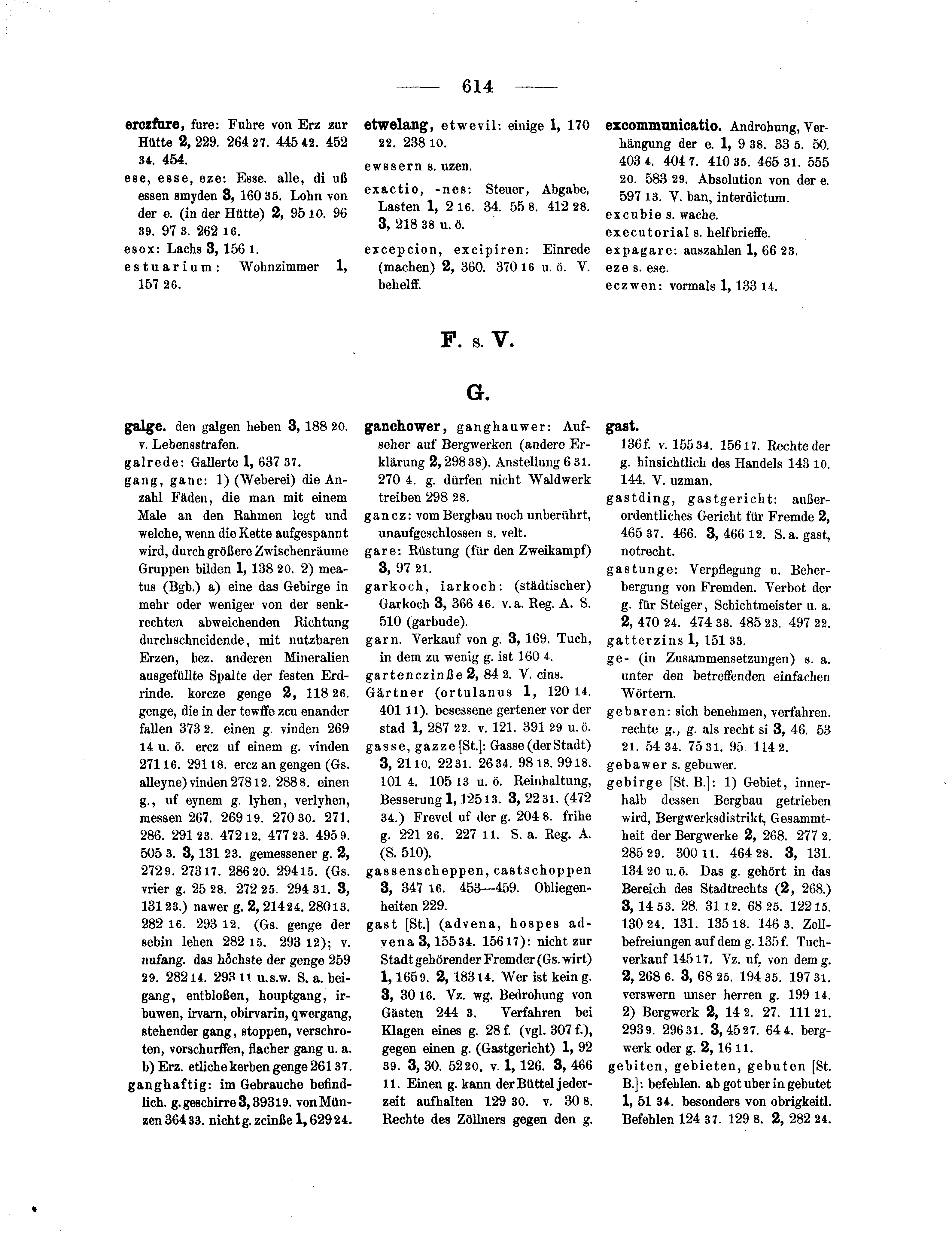 Historische Urkunde Seite 614 aus Band cds2_14