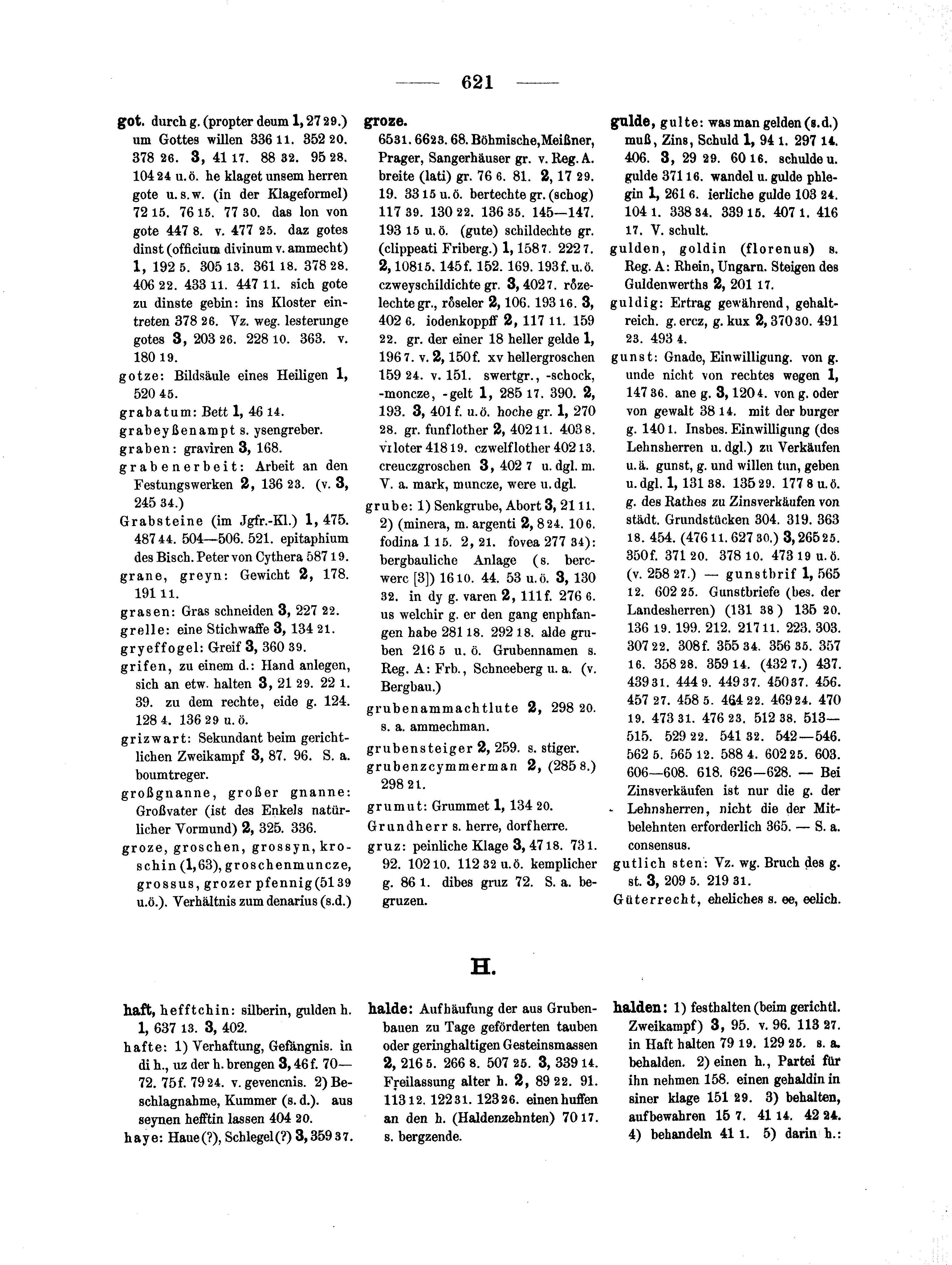 Historische Urkunde Seite 621 aus Band cds2_14