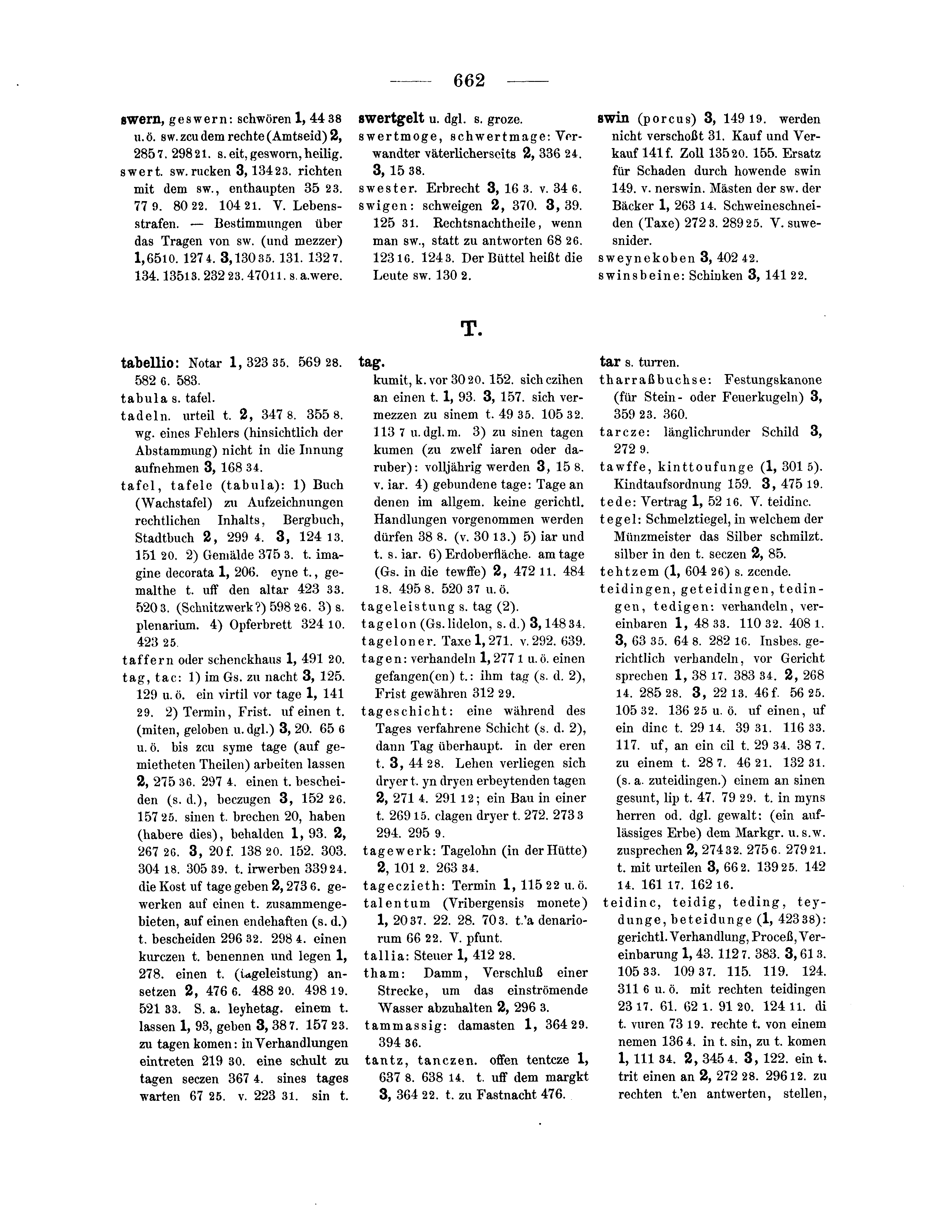 Historische Urkunde Seite 662 aus Band cds2_14