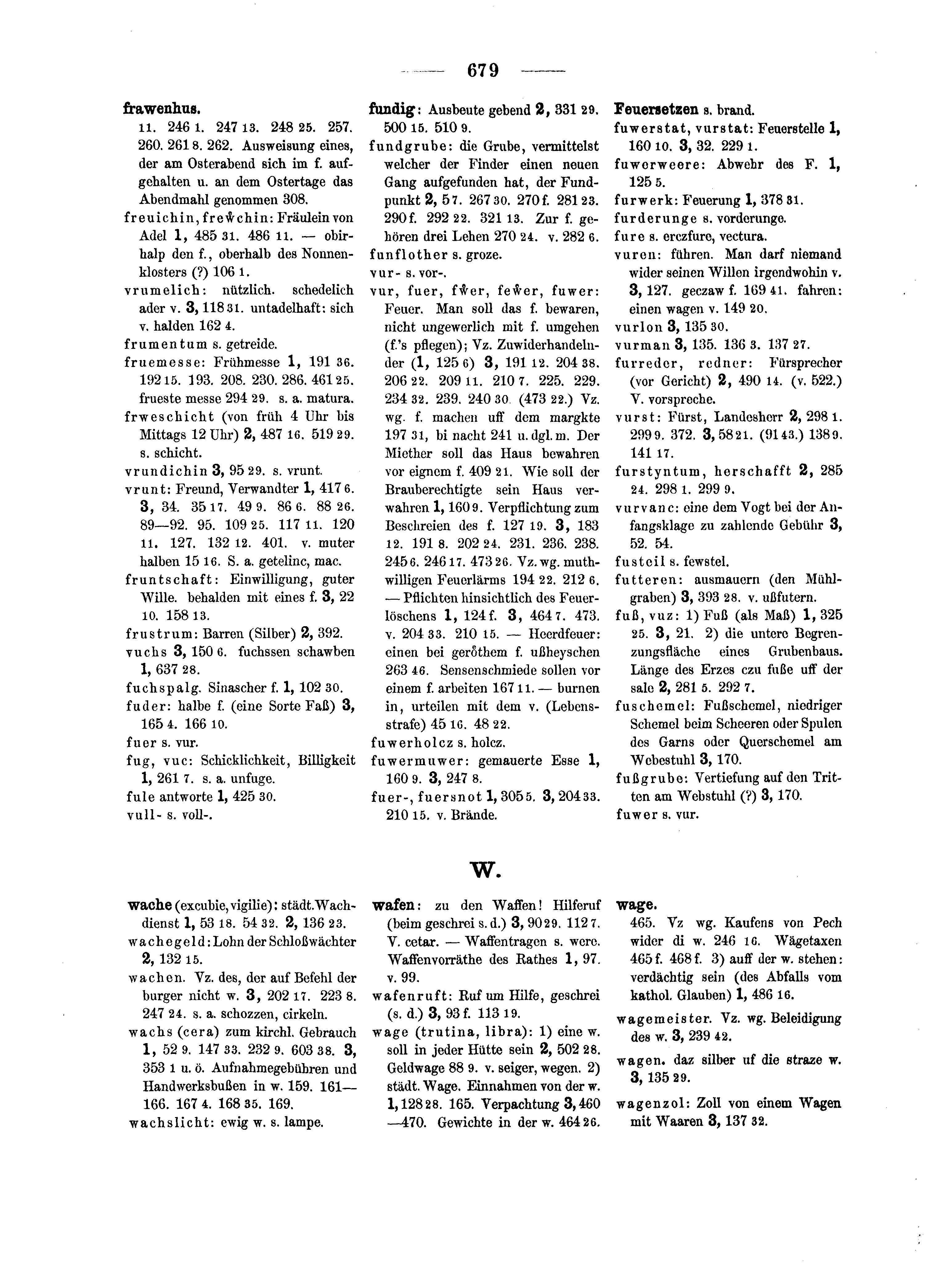 Historische Urkunde Seite 679 aus Band cds2_14